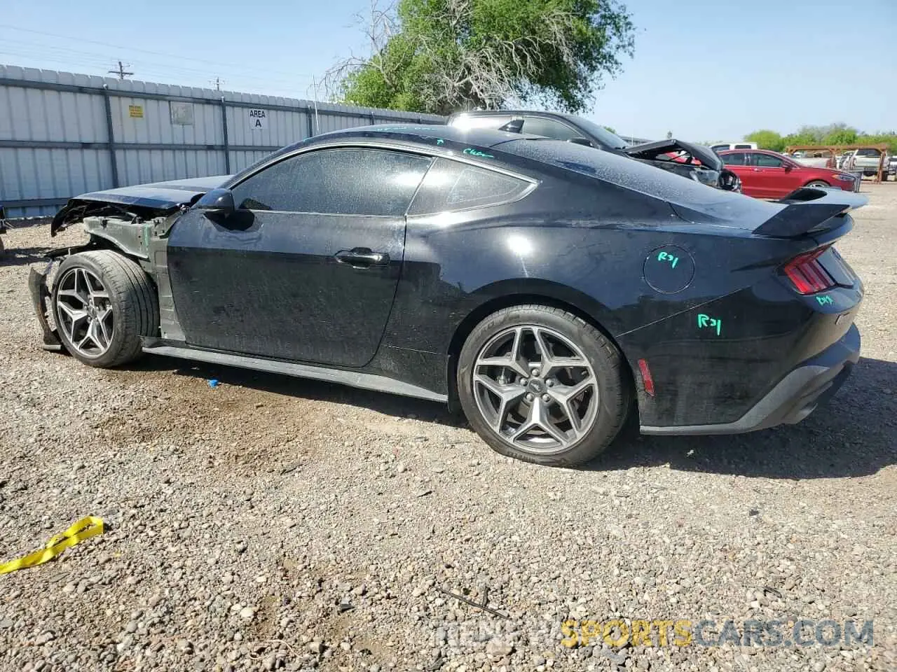 2 Photograph of a damaged car 1FA6P8CF5R5402929 FORD MUSTANG 2024