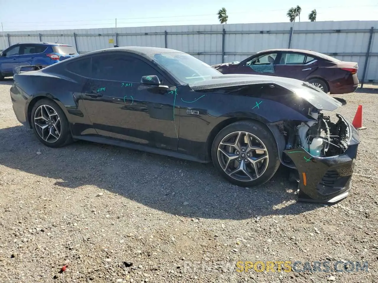 4 Photograph of a damaged car 1FA6P8CF5R5402929 FORD MUSTANG 2024