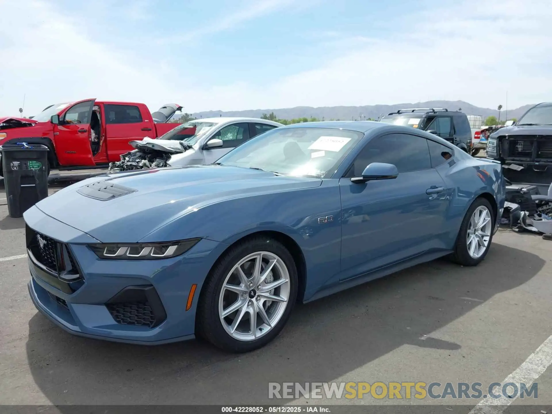 2 Photograph of a damaged car 1FA6P8CF5R5407998 FORD MUSTANG 2024