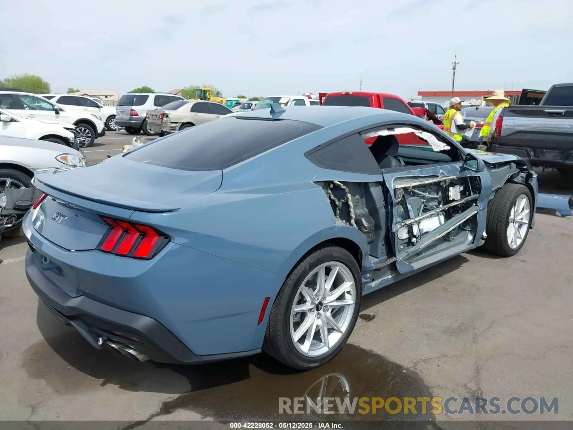 6 Photograph of a damaged car 1FA6P8CF5R5407998 FORD MUSTANG 2024