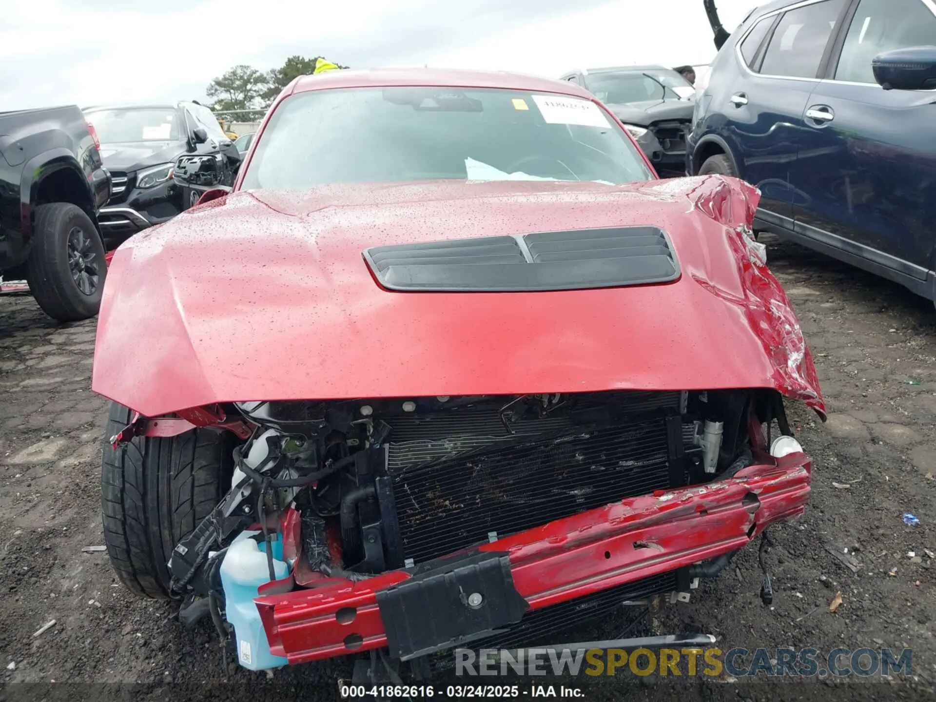 12 Photograph of a damaged car 1FA6P8CF5R5414210 FORD MUSTANG 2024