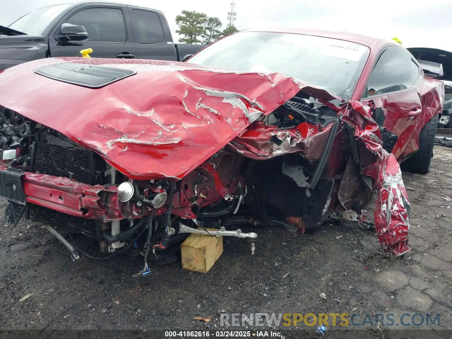 2 Photograph of a damaged car 1FA6P8CF5R5414210 FORD MUSTANG 2024