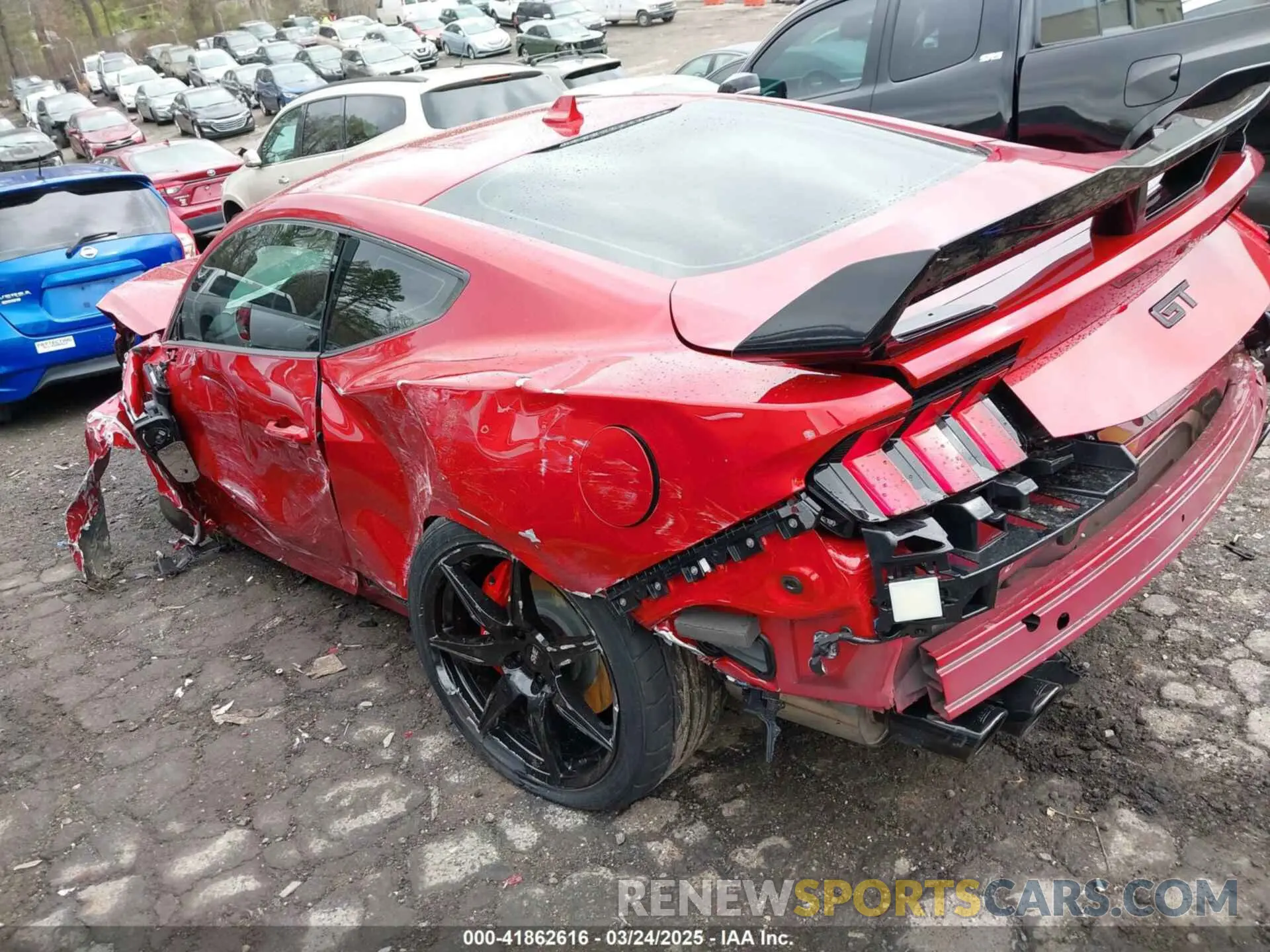 3 Photograph of a damaged car 1FA6P8CF5R5414210 FORD MUSTANG 2024