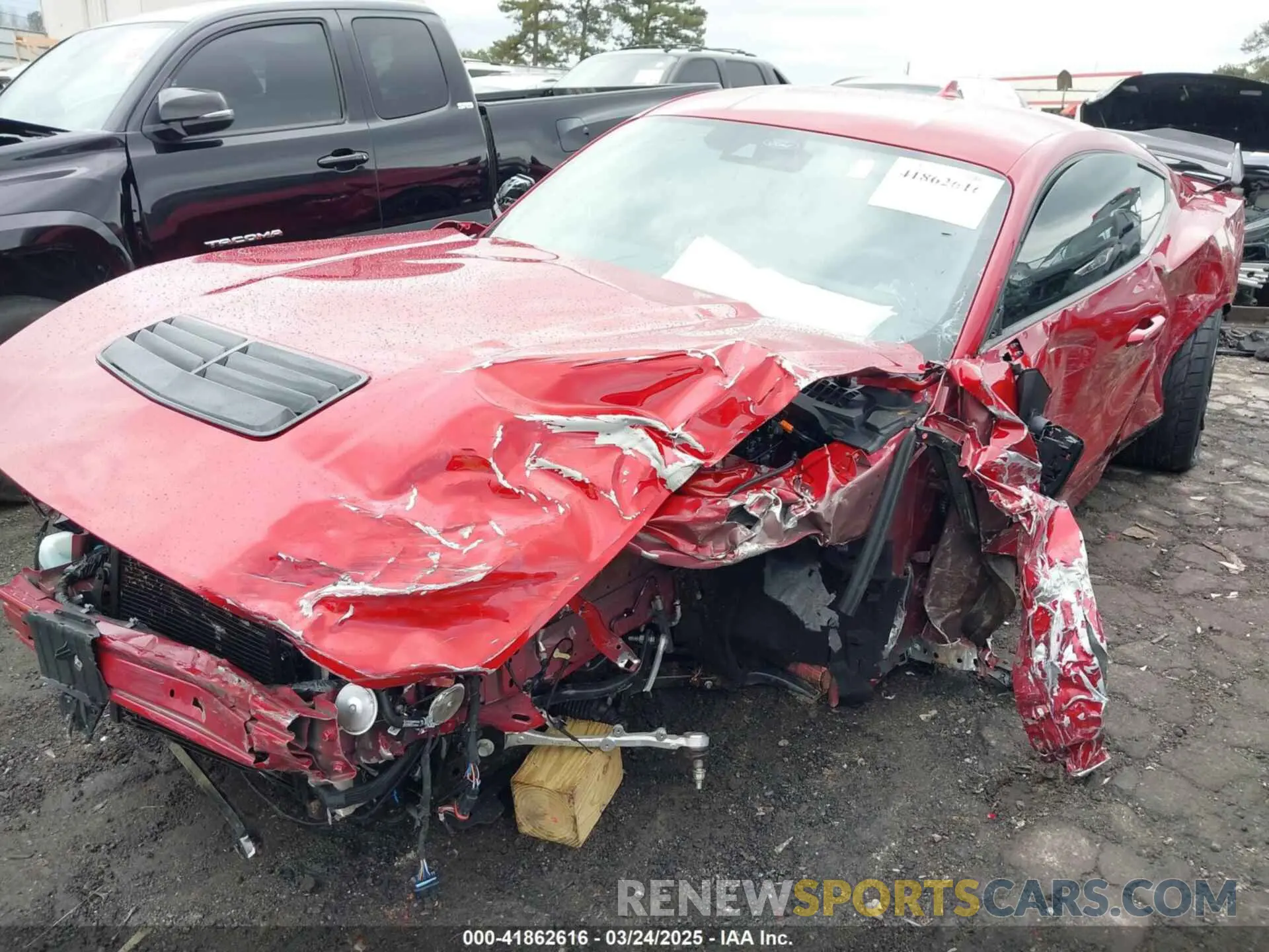 6 Photograph of a damaged car 1FA6P8CF5R5414210 FORD MUSTANG 2024