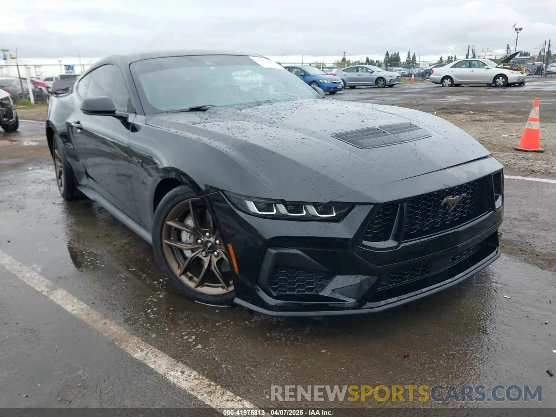 1 Photograph of a damaged car 1FA6P8CF5R5417110 FORD MUSTANG 2024