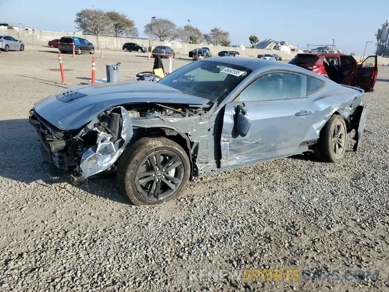 1 Photograph of a damaged car 1FA6P8CF5R5418905 FORD MUSTANG 2024