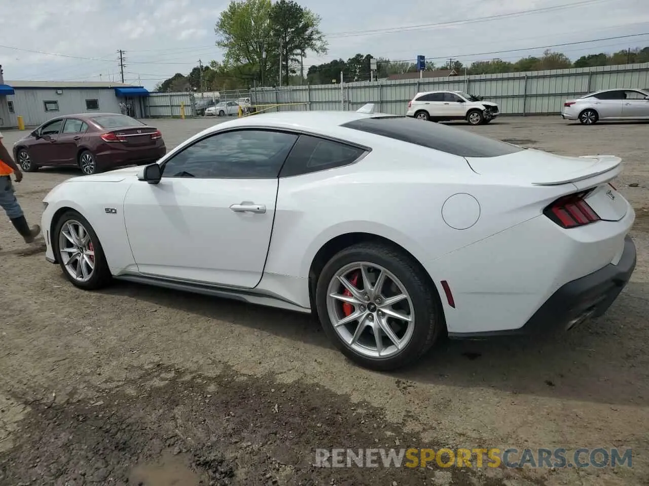 2 Photograph of a damaged car 1FA6P8CF5R5419407 FORD MUSTANG 2024