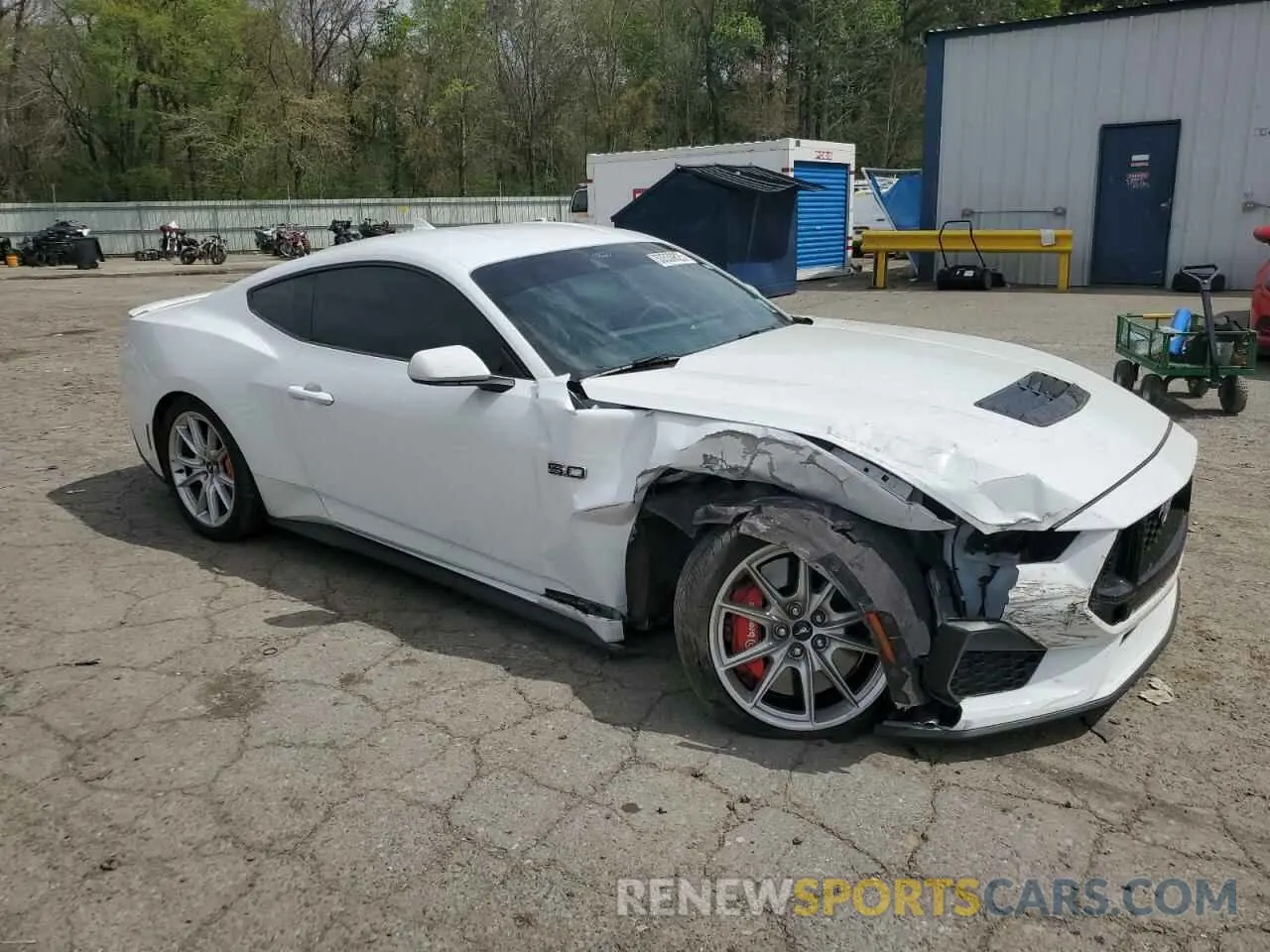 4 Photograph of a damaged car 1FA6P8CF5R5419407 FORD MUSTANG 2024