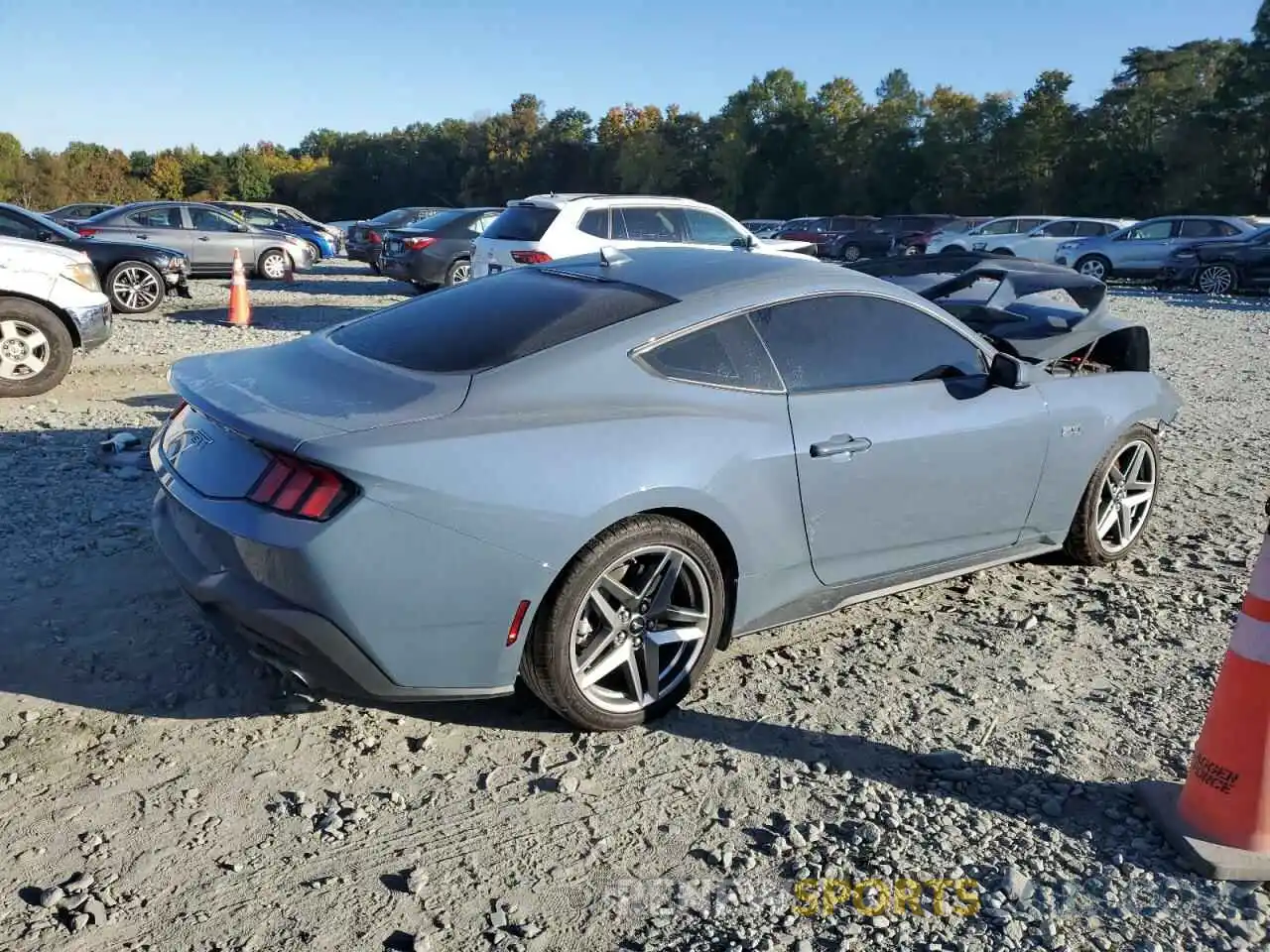 3 Photograph of a damaged car 1FA6P8CF5R5422758 FORD MUSTANG 2024