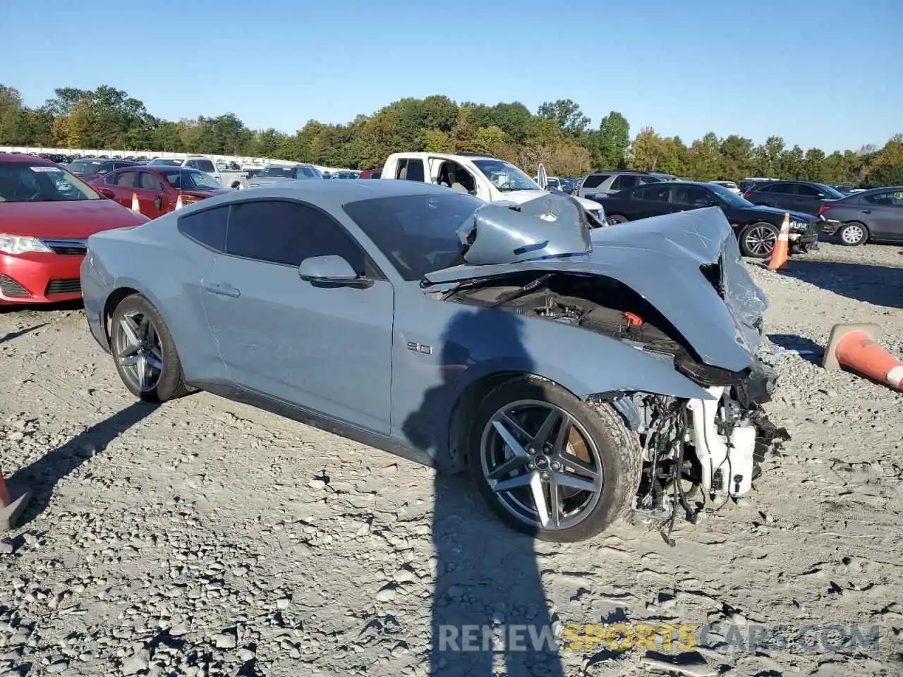 4 Photograph of a damaged car 1FA6P8CF5R5422758 FORD MUSTANG 2024