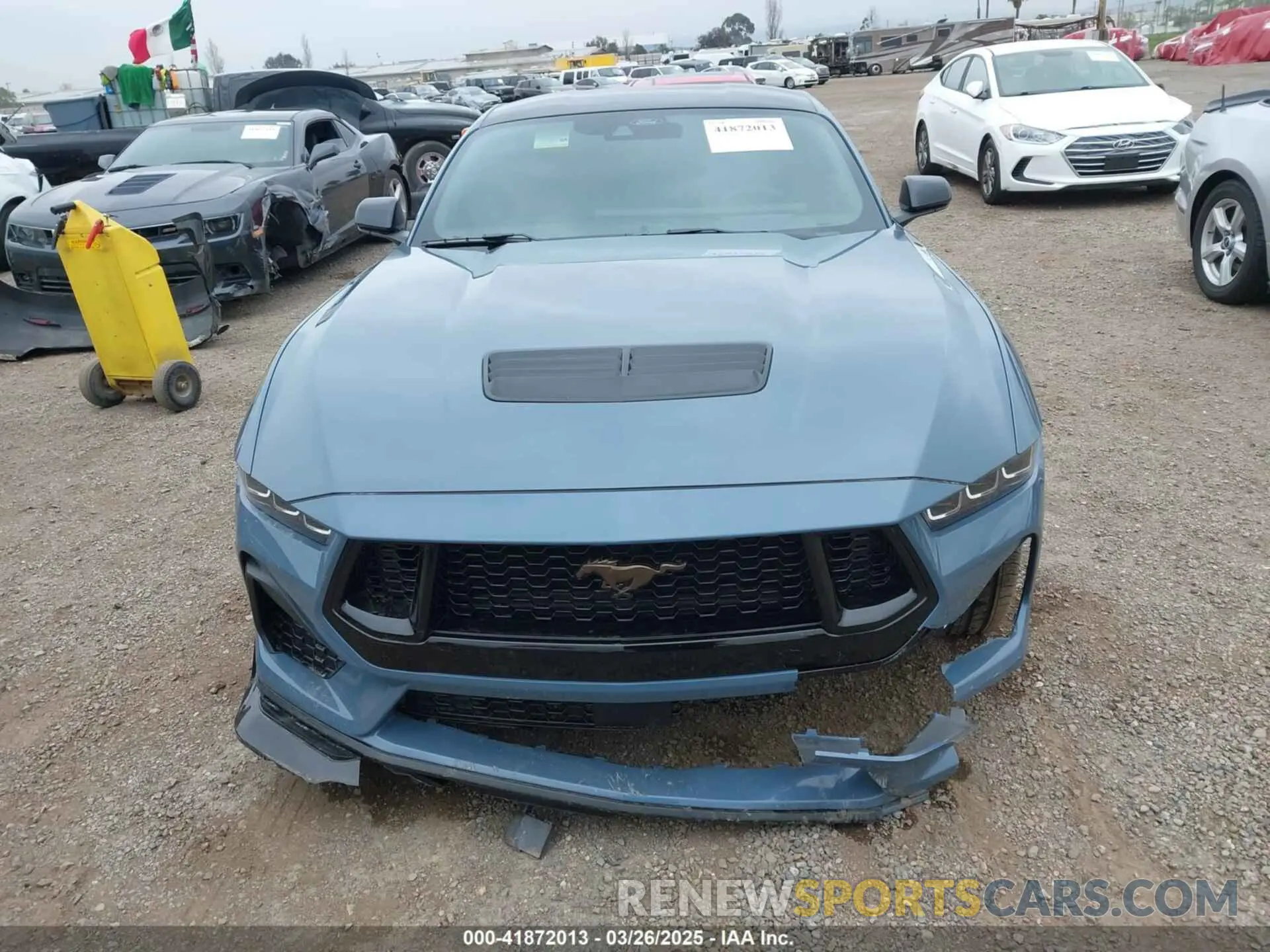 12 Photograph of a damaged car 1FA6P8CF5R5435378 FORD MUSTANG 2024