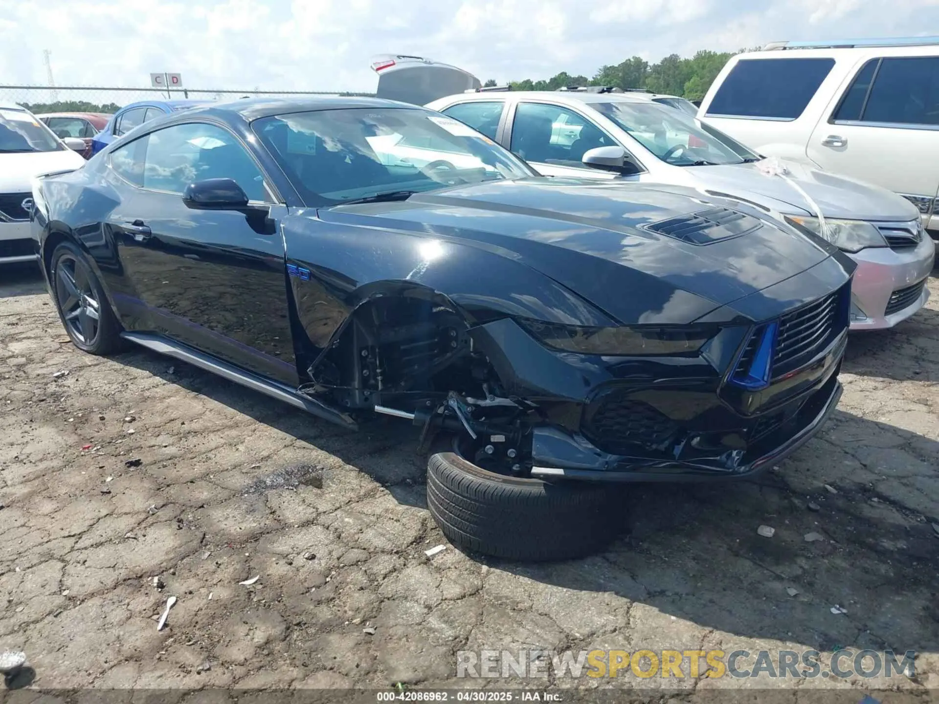 1 Photograph of a damaged car 1FA6P8CF6R5419464 FORD MUSTANG 2024