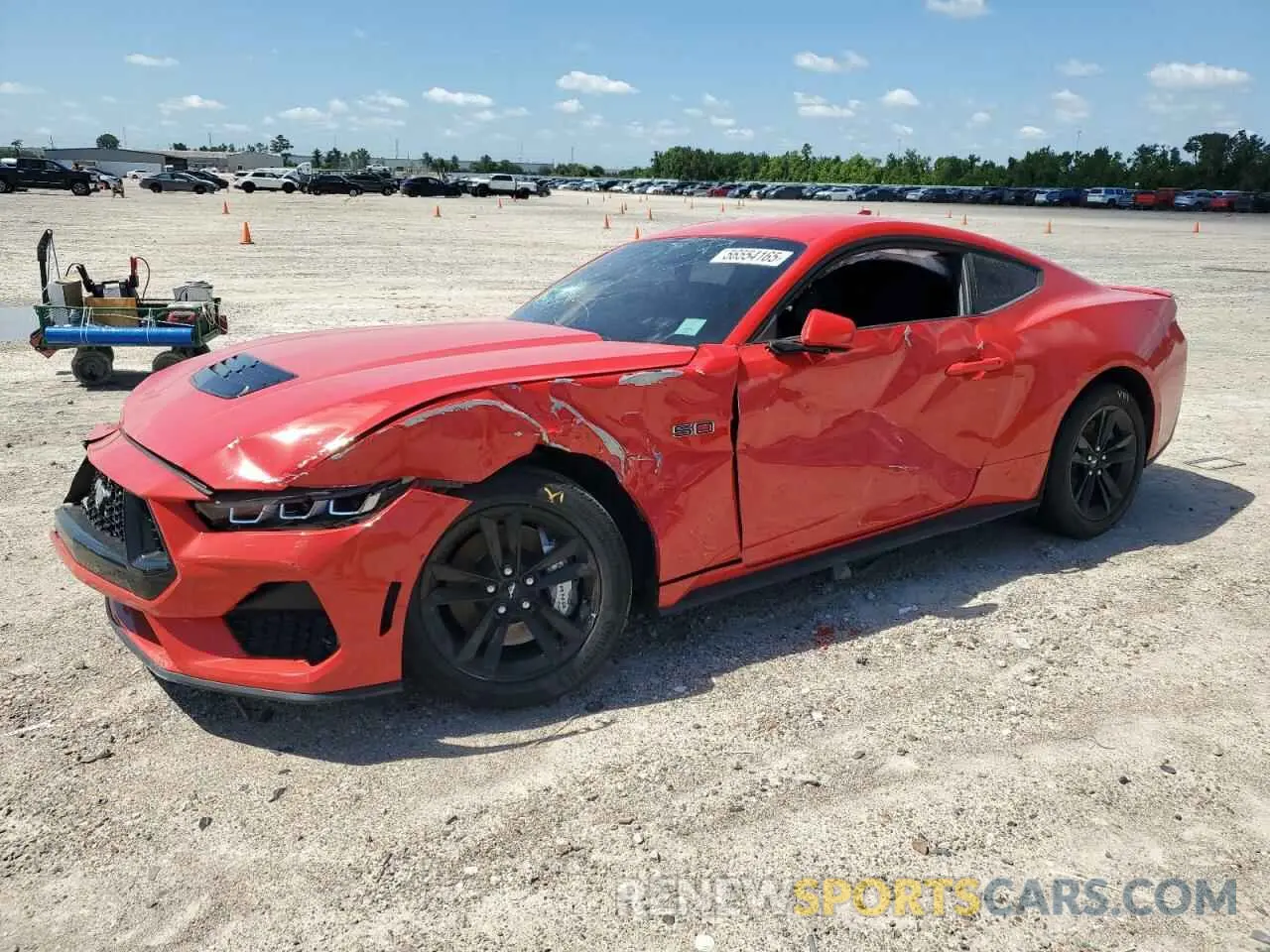 1 Photograph of a damaged car 1FA6P8CF6R5420632 FORD MUSTANG 2024