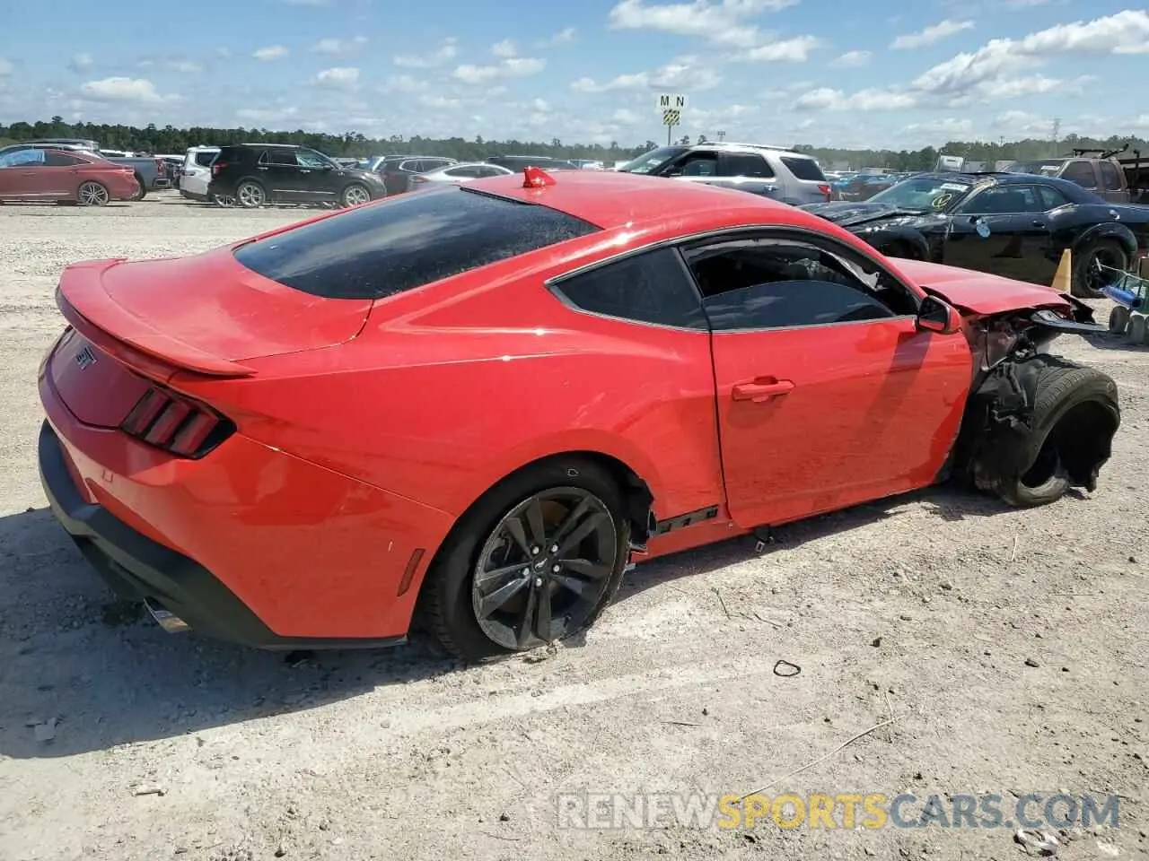 3 Photograph of a damaged car 1FA6P8CF6R5420632 FORD MUSTANG 2024