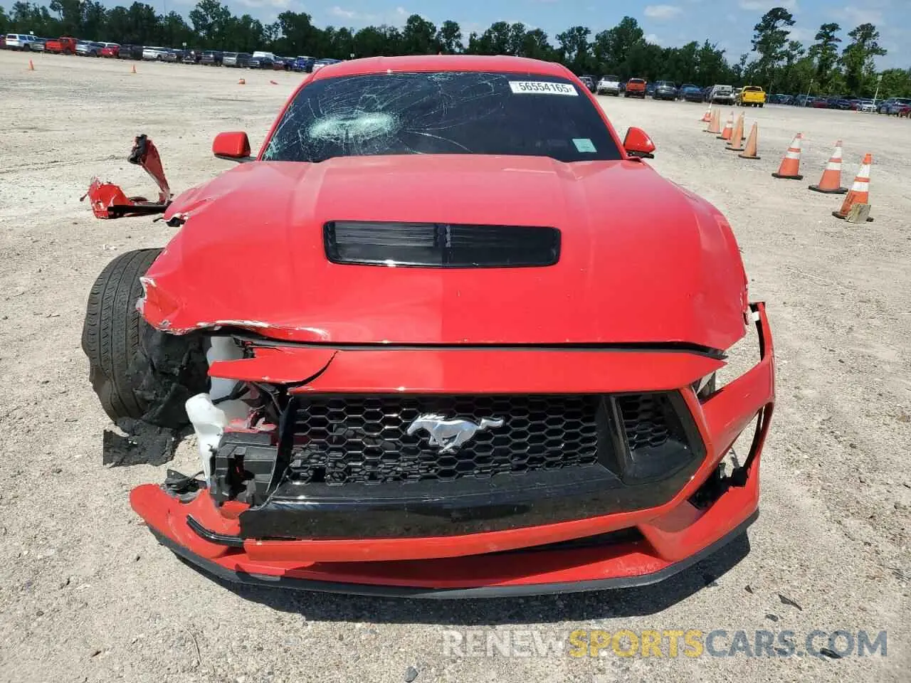5 Photograph of a damaged car 1FA6P8CF6R5420632 FORD MUSTANG 2024