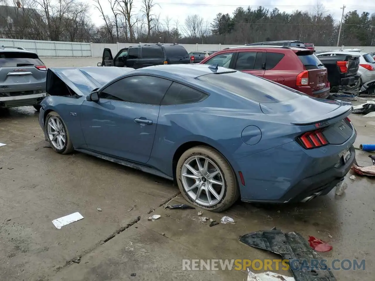2 Photograph of a damaged car 1FA6P8CF6R5426821 FORD MUSTANG 2024