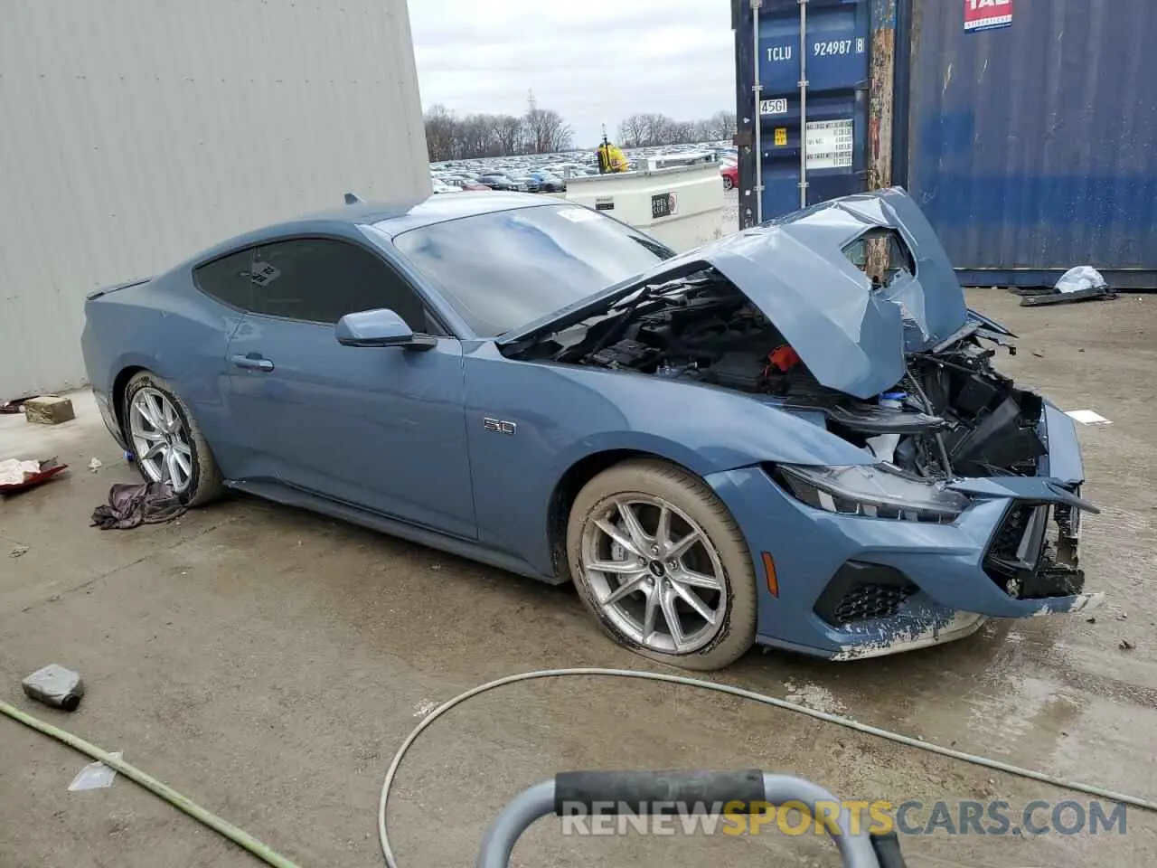 4 Photograph of a damaged car 1FA6P8CF6R5426821 FORD MUSTANG 2024
