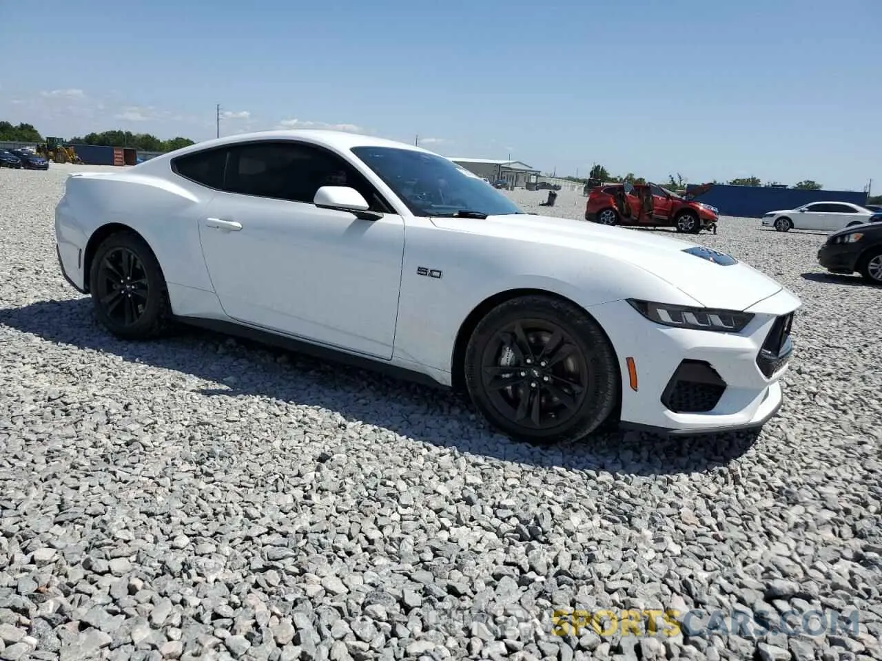 4 Photograph of a damaged car 1FA6P8CF6R5426849 FORD MUSTANG 2024