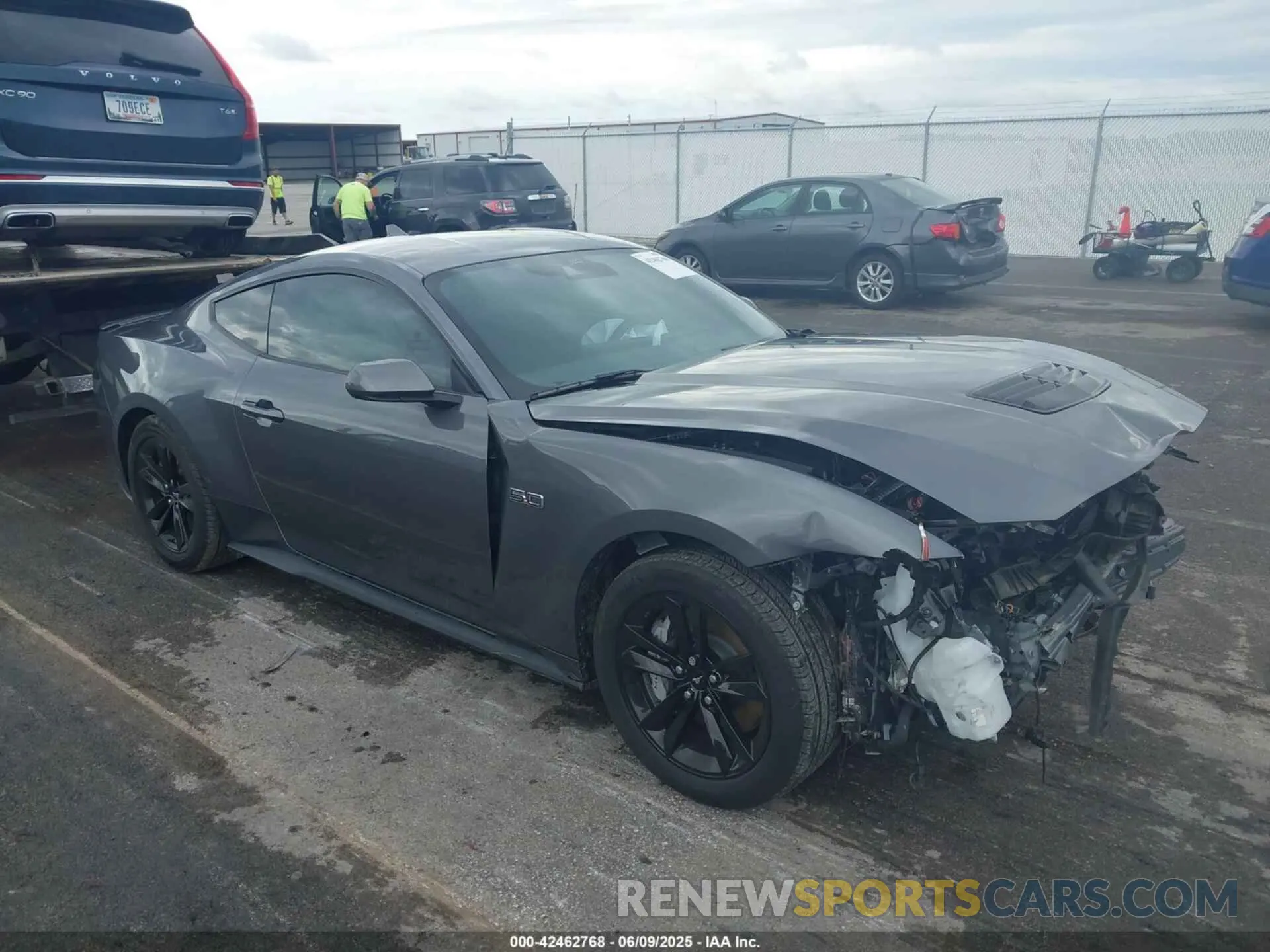 1 Photograph of a damaged car 1FA6P8CF6R5429489 FORD MUSTANG 2024