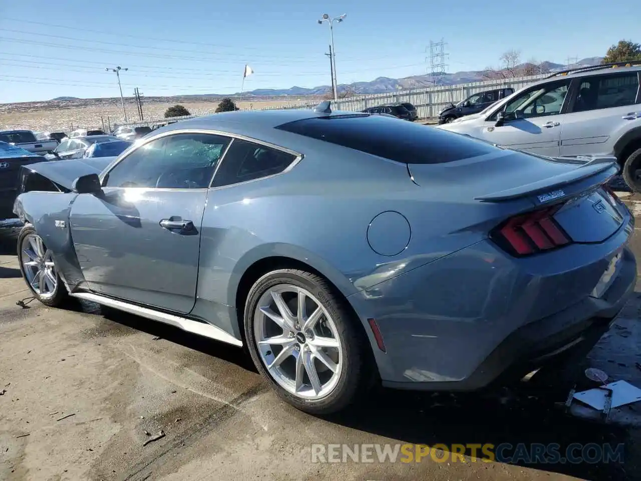 2 Photograph of a damaged car 1FA6P8CF7R5411826 FORD MUSTANG 2024