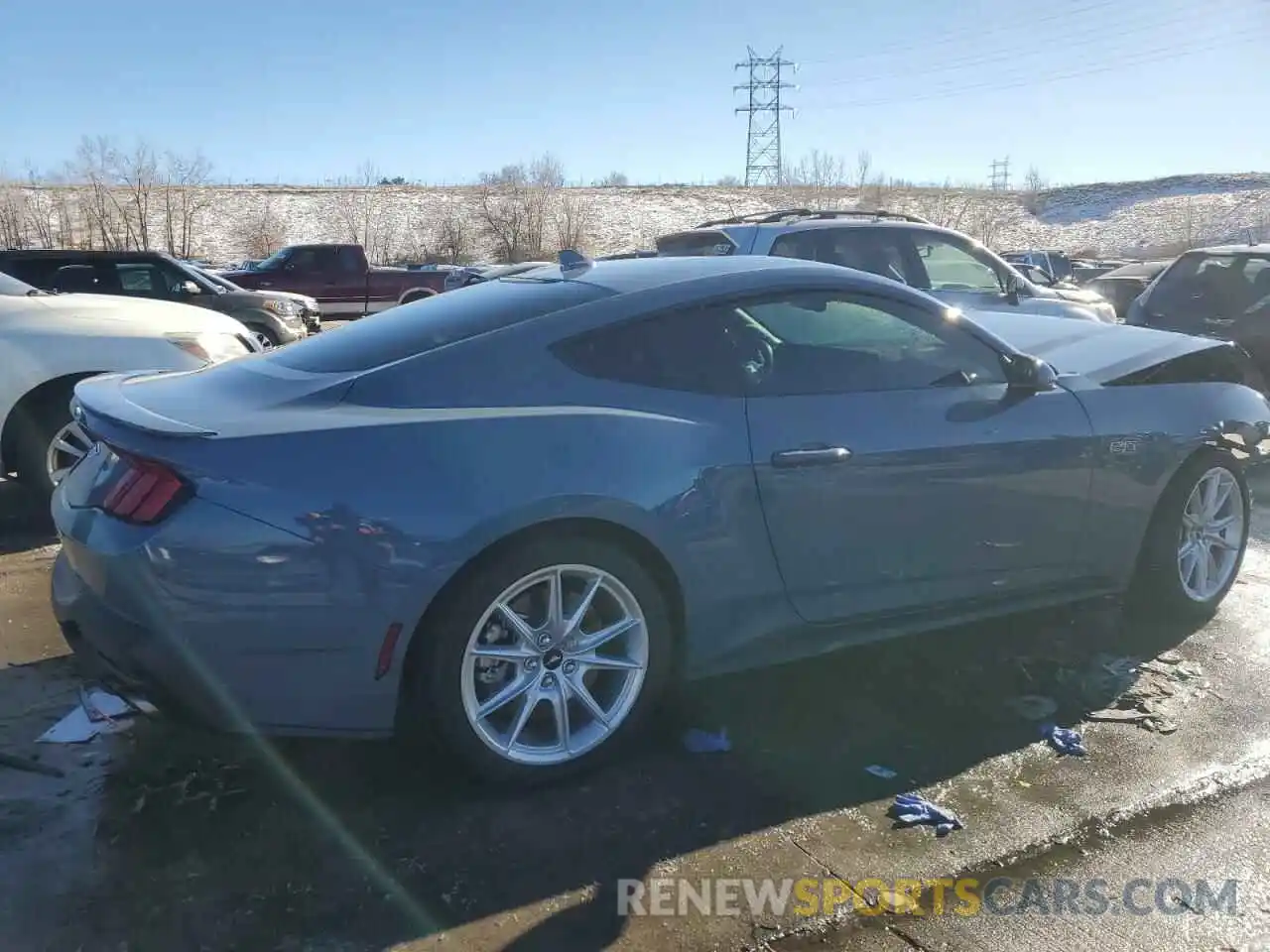 3 Photograph of a damaged car 1FA6P8CF7R5411826 FORD MUSTANG 2024