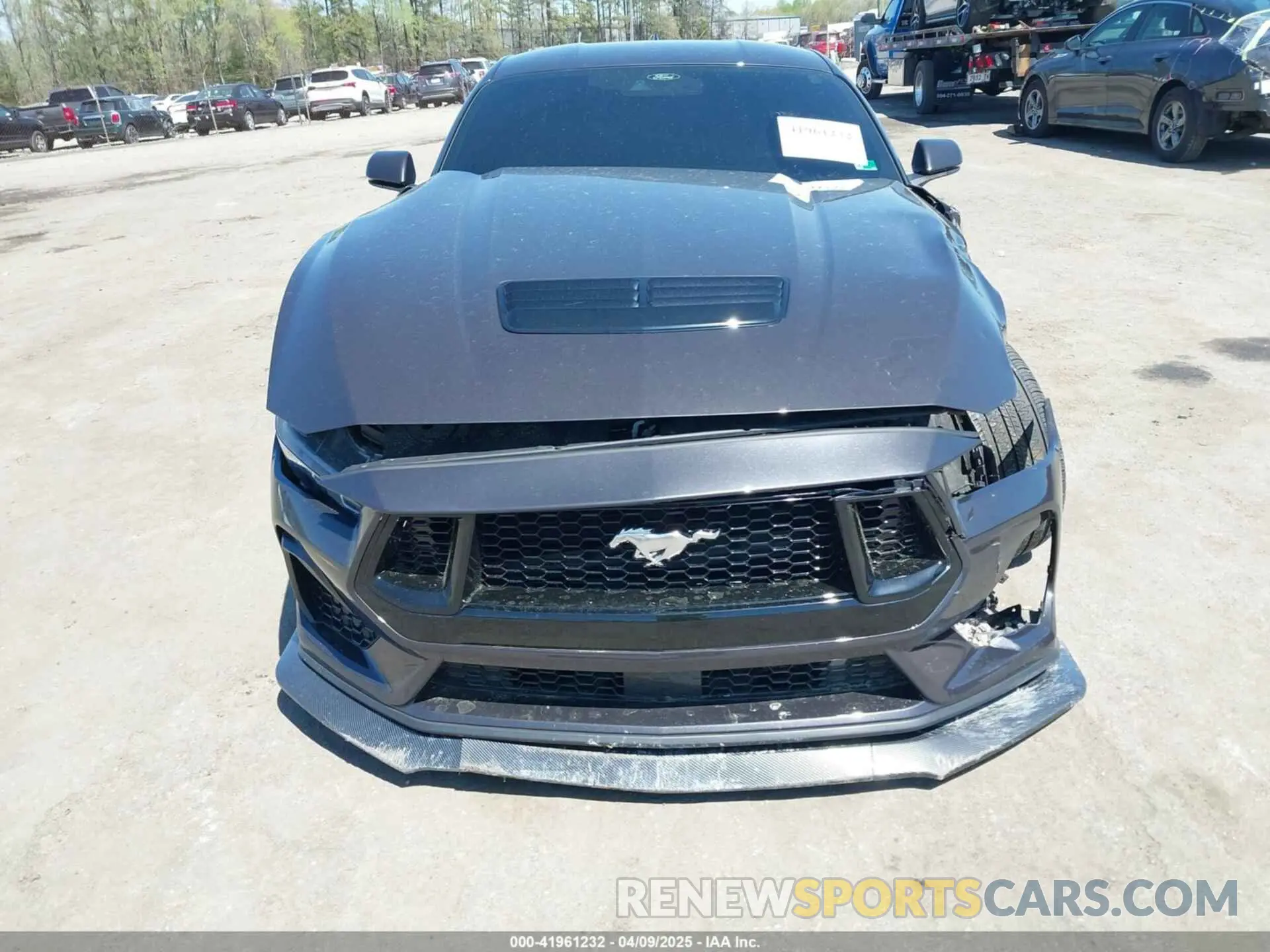 12 Photograph of a damaged car 1FA6P8CF7R5416671 FORD MUSTANG 2024