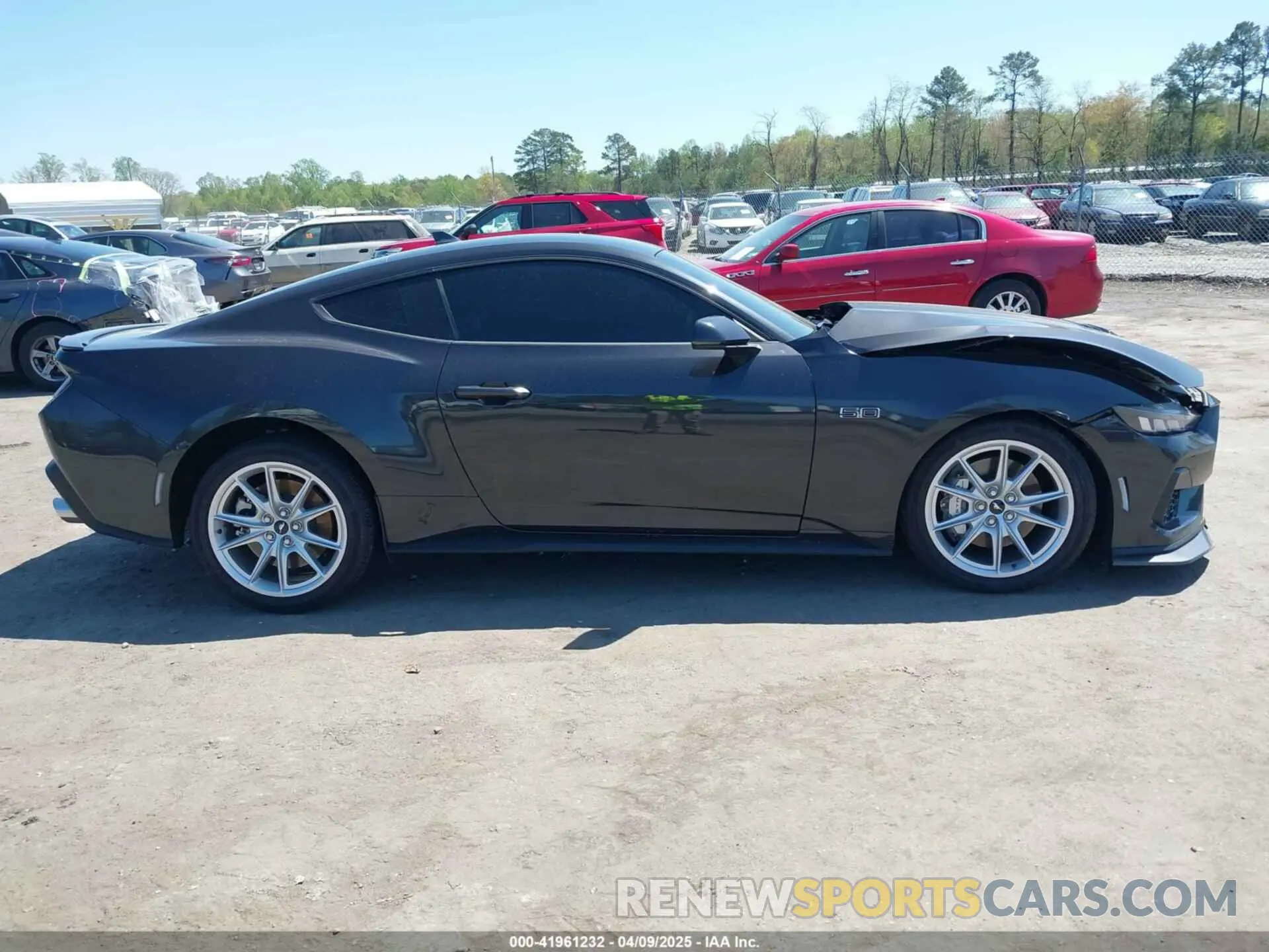 13 Photograph of a damaged car 1FA6P8CF7R5416671 FORD MUSTANG 2024