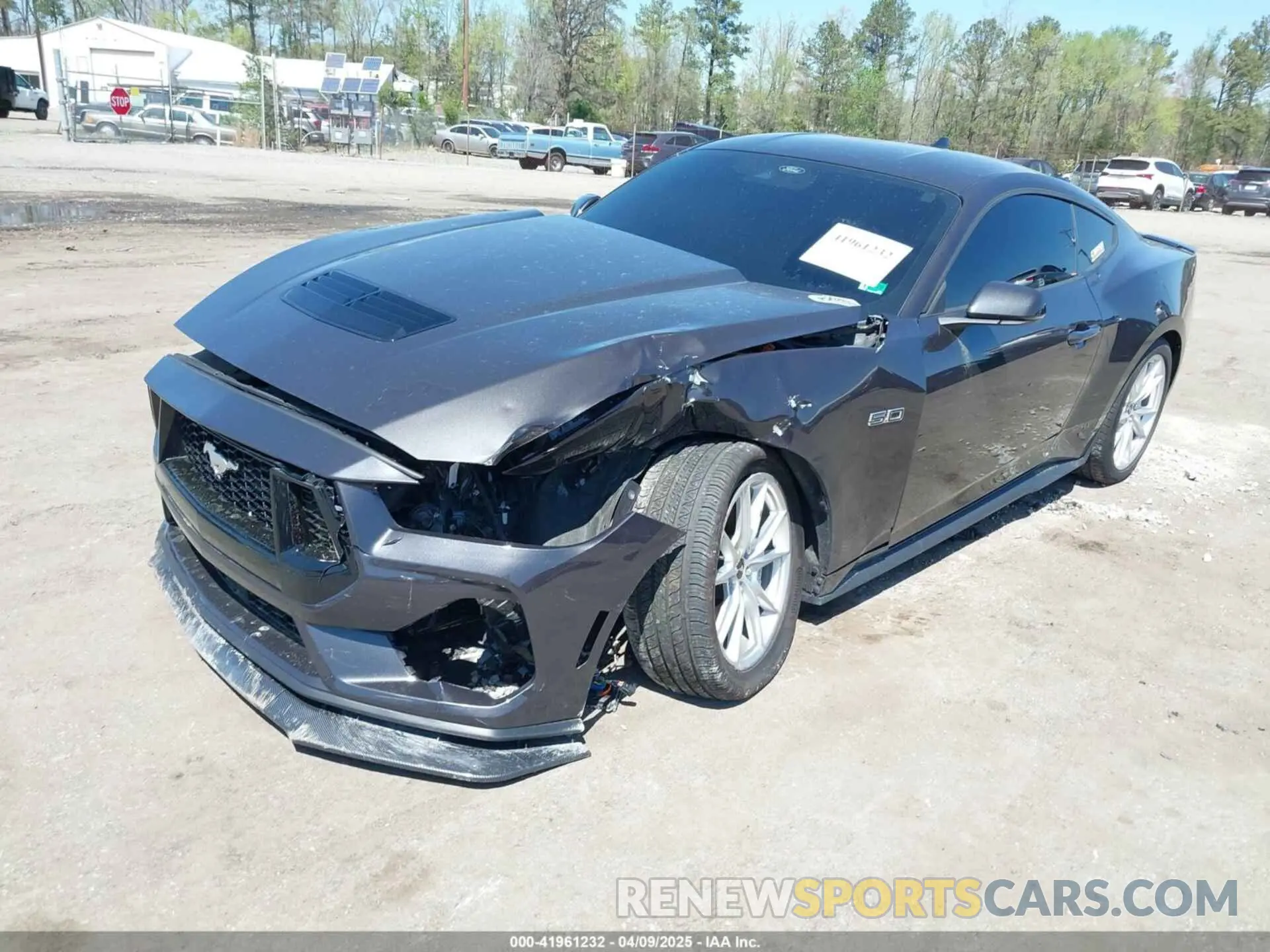 2 Photograph of a damaged car 1FA6P8CF7R5416671 FORD MUSTANG 2024