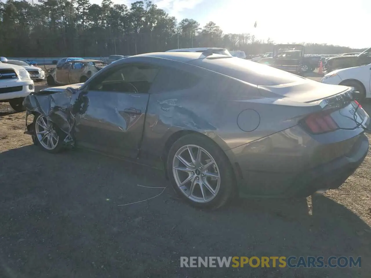 2 Photograph of a damaged car 1FA6P8CF8R5400494 FORD MUSTANG 2024