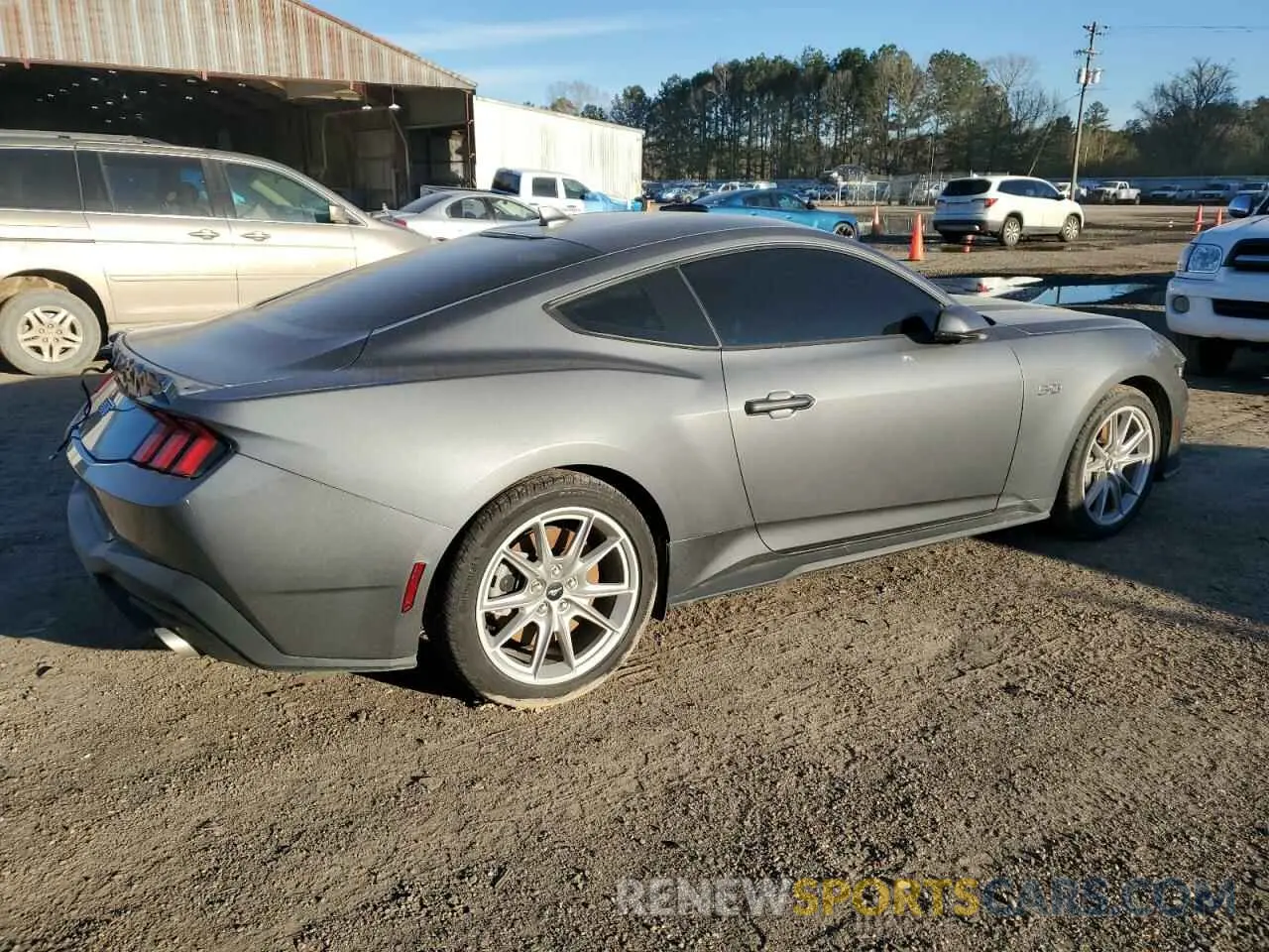 3 Photograph of a damaged car 1FA6P8CF8R5400494 FORD MUSTANG 2024