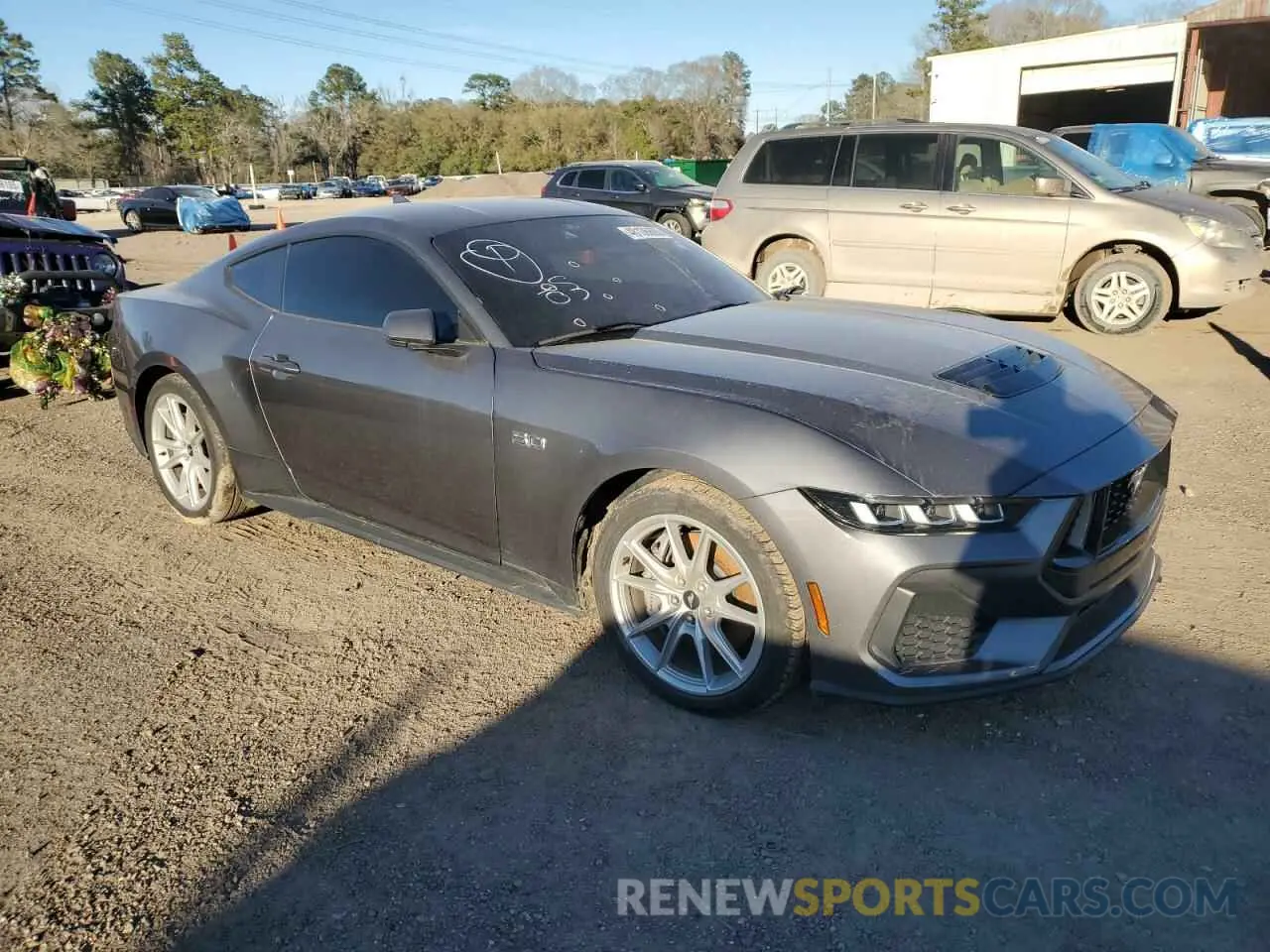 4 Photograph of a damaged car 1FA6P8CF8R5400494 FORD MUSTANG 2024
