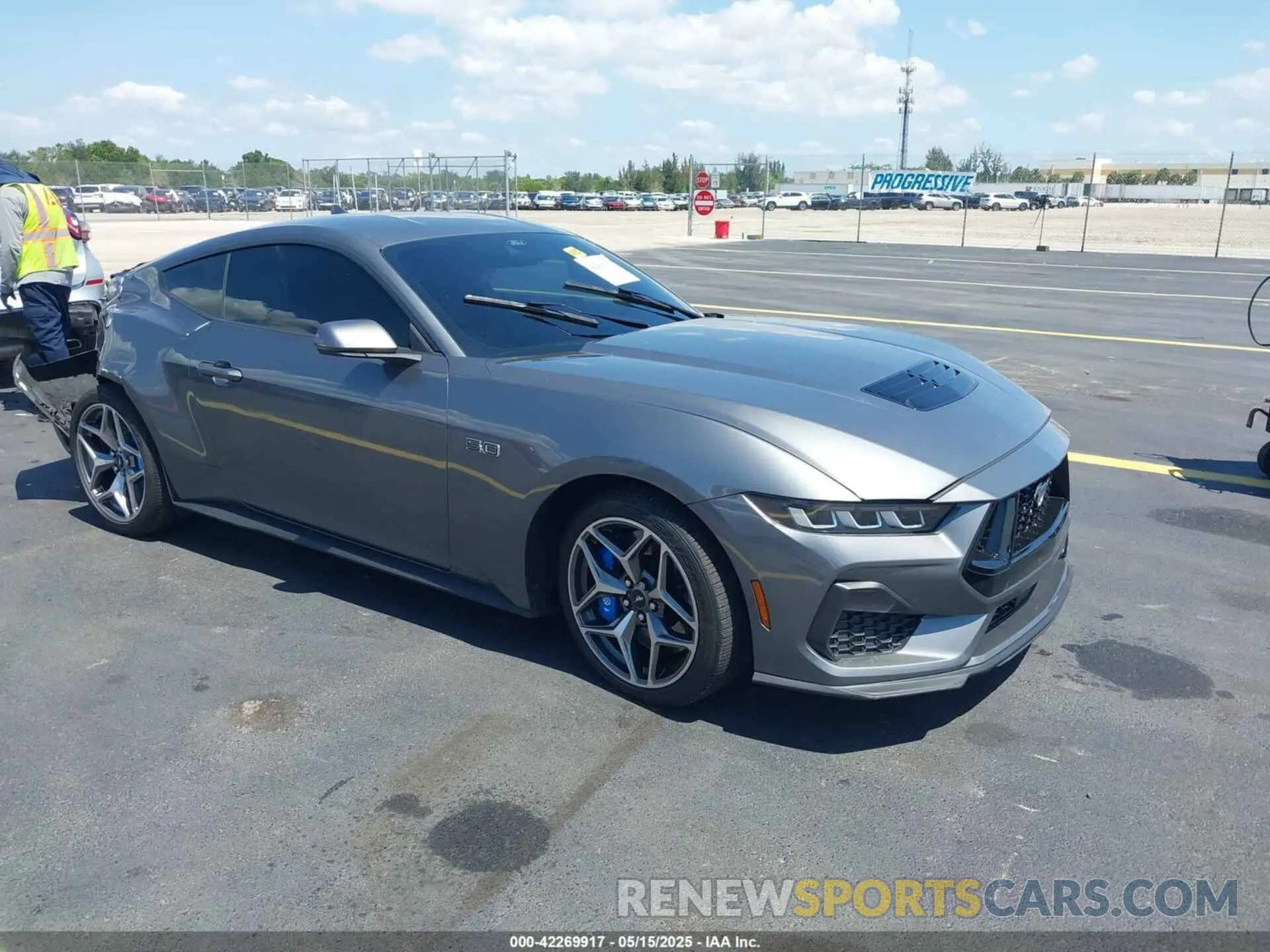 1 Photograph of a damaged car 1FA6P8CF8R5404304 FORD MUSTANG 2024