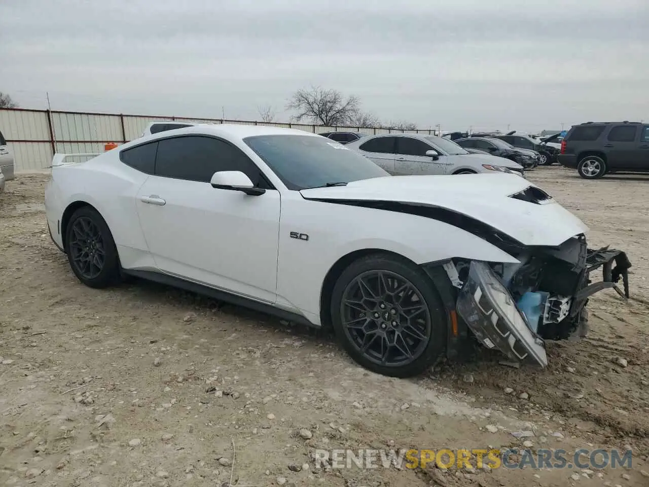4 Photograph of a damaged car 1FA6P8CF8R5404335 FORD MUSTANG 2024