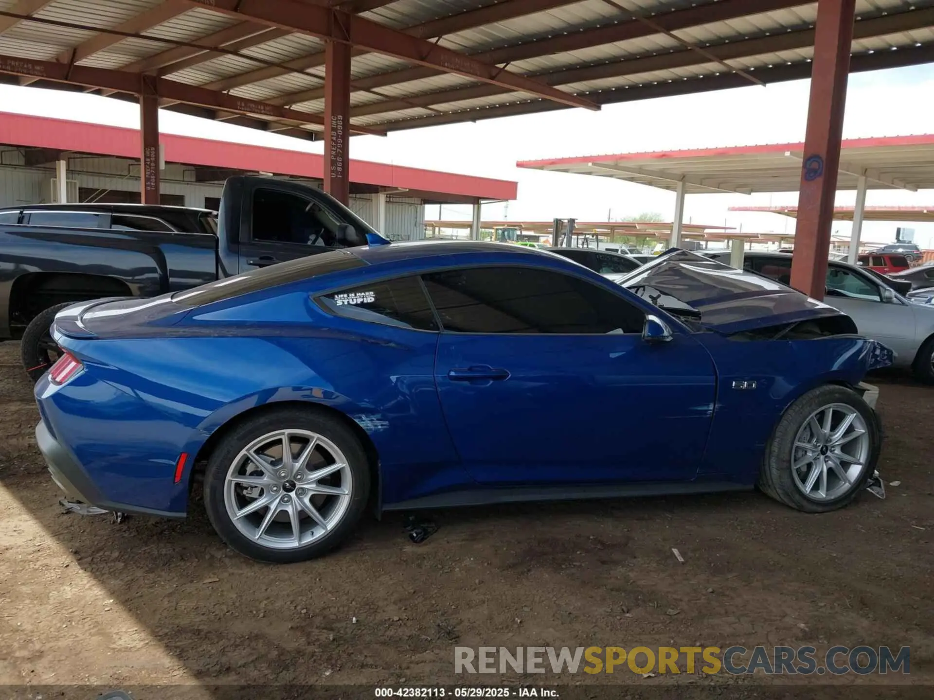12 Photograph of a damaged car 1FA6P8CF8R5416890 FORD MUSTANG 2024