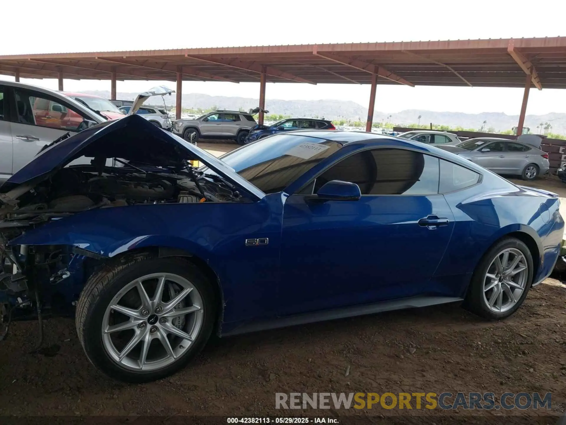 13 Photograph of a damaged car 1FA6P8CF8R5416890 FORD MUSTANG 2024