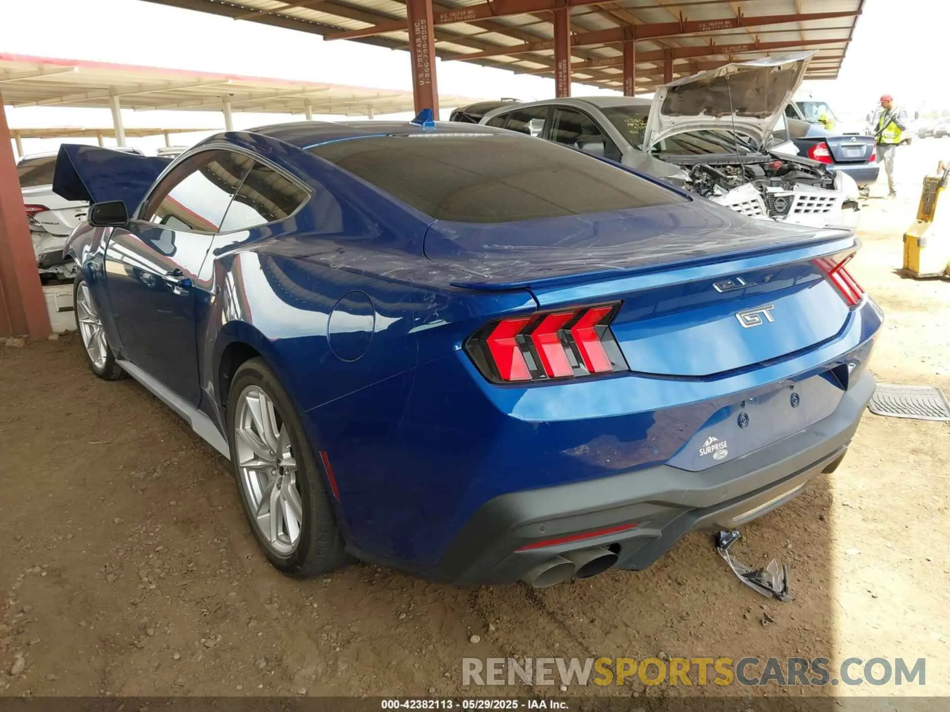 3 Photograph of a damaged car 1FA6P8CF8R5416890 FORD MUSTANG 2024