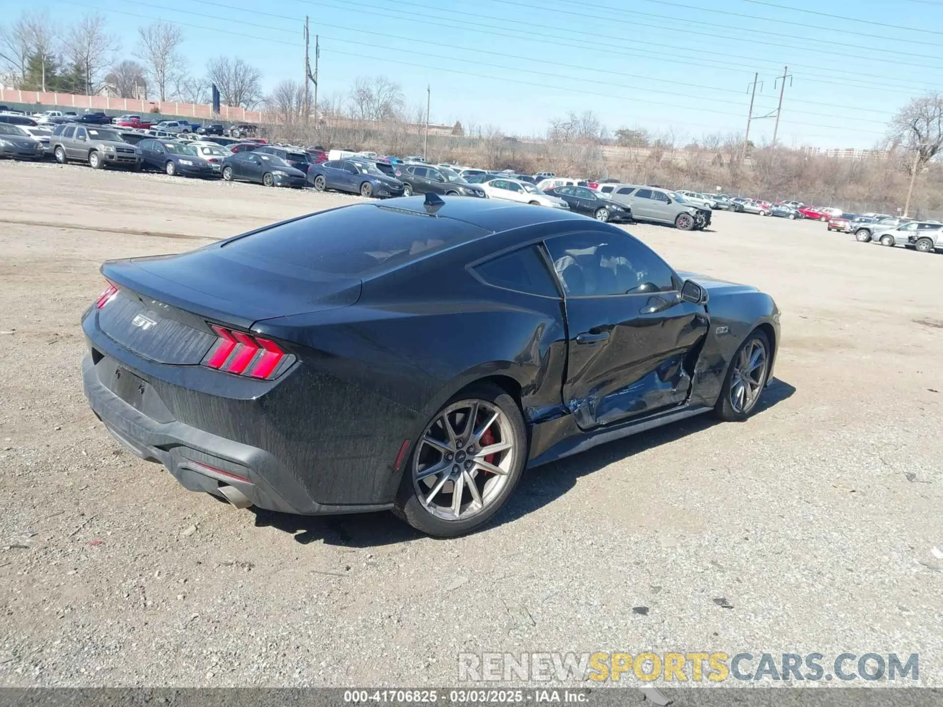 4 Photograph of a damaged car 1FA6P8CF8R5417859 FORD MUSTANG 2024