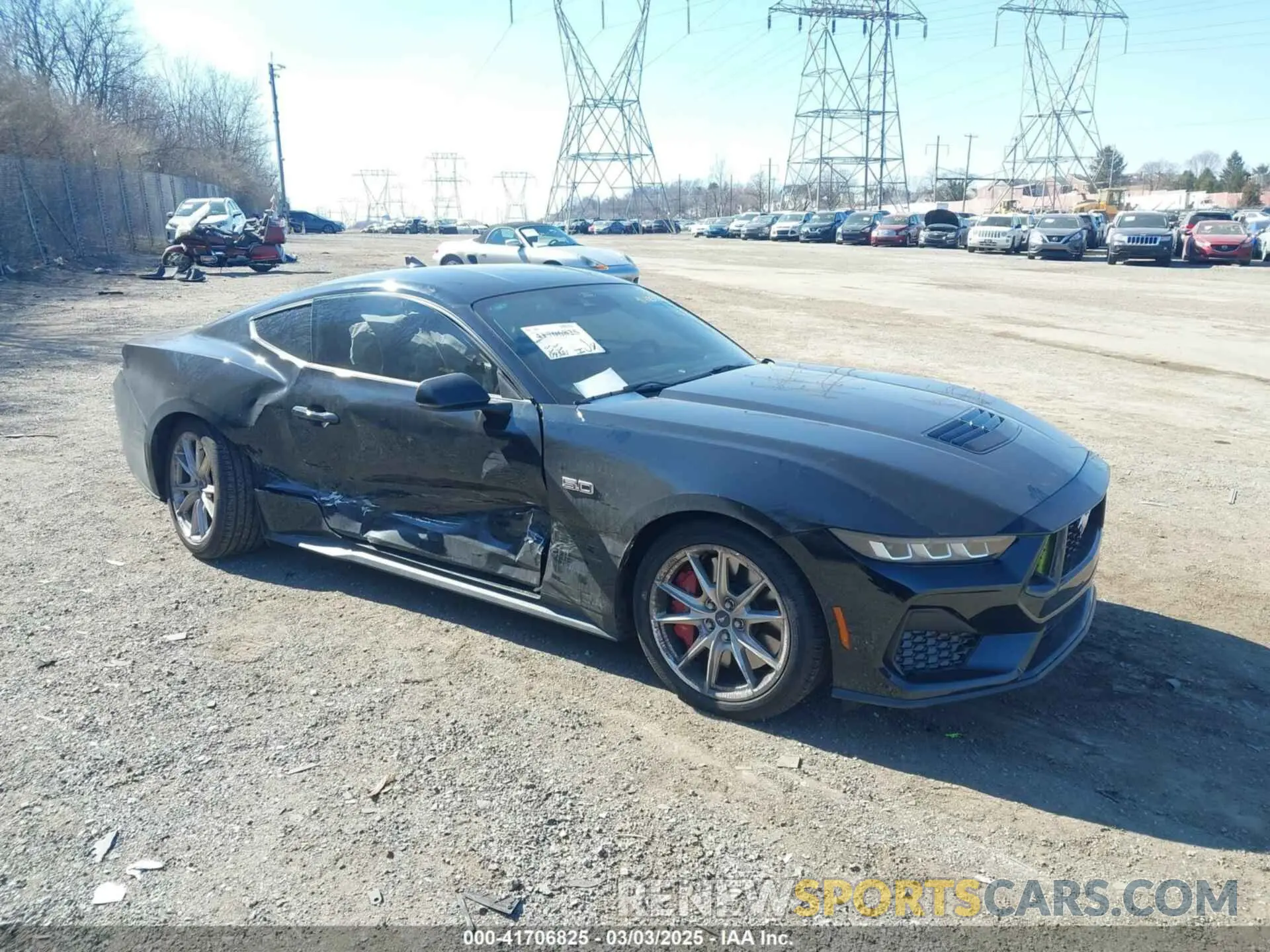6 Photograph of a damaged car 1FA6P8CF8R5417859 FORD MUSTANG 2024