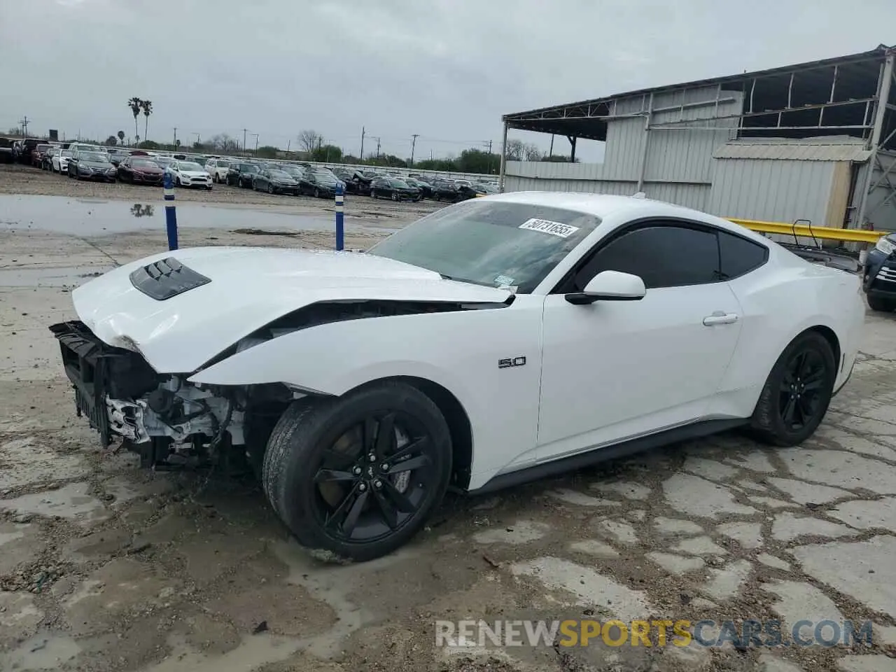1 Photograph of a damaged car 1FA6P8CF8R5428697 FORD MUSTANG 2024