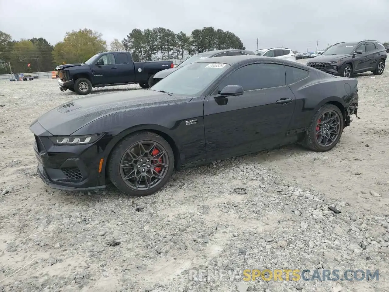 1 Photograph of a damaged car 1FA6P8CF9R5403825 FORD MUSTANG 2024