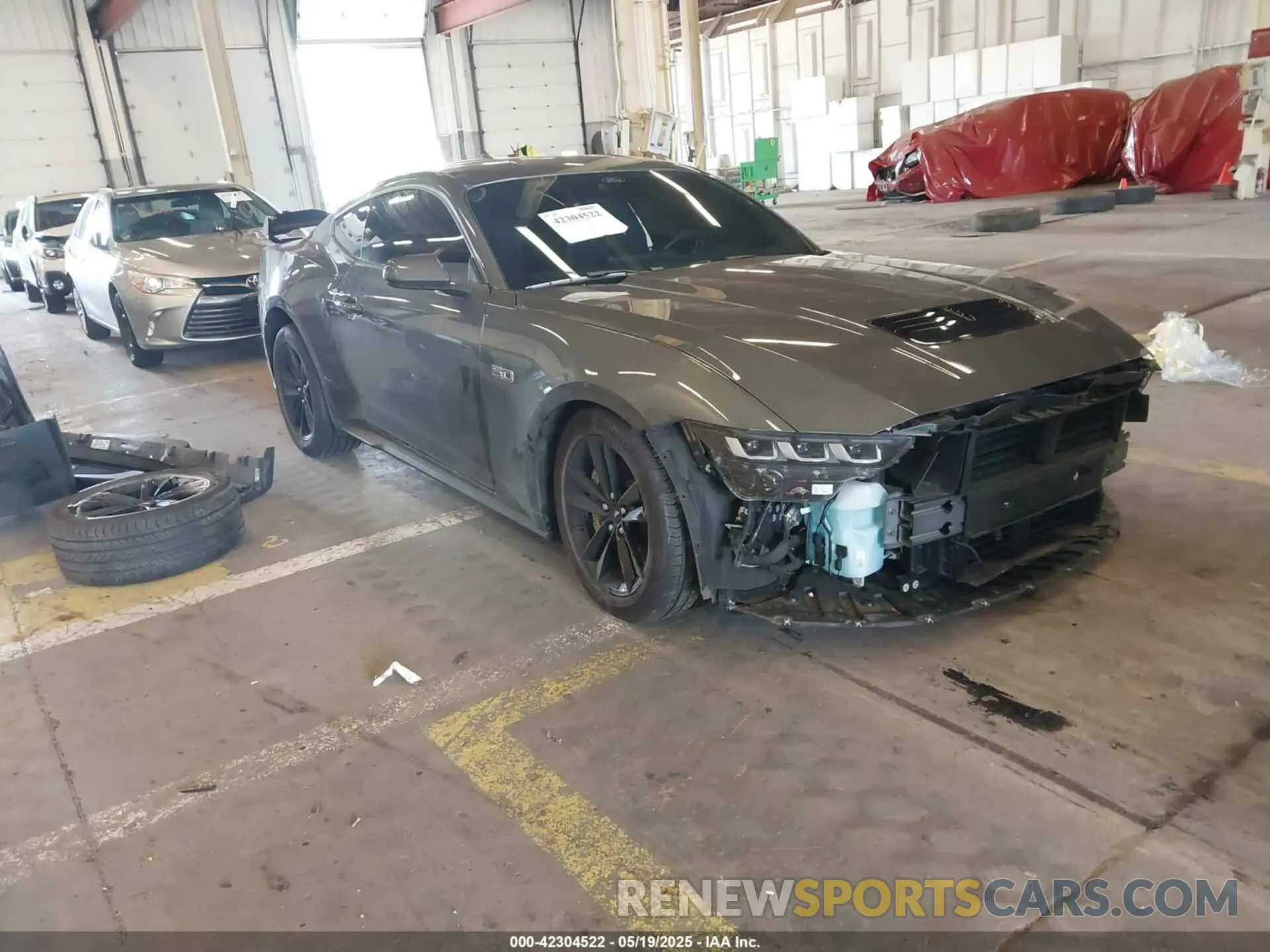 1 Photograph of a damaged car 1FA6P8CF9R5419104 FORD MUSTANG 2024