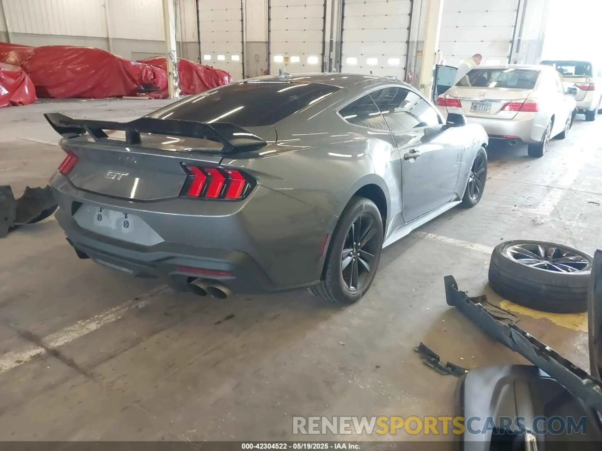 4 Photograph of a damaged car 1FA6P8CF9R5419104 FORD MUSTANG 2024