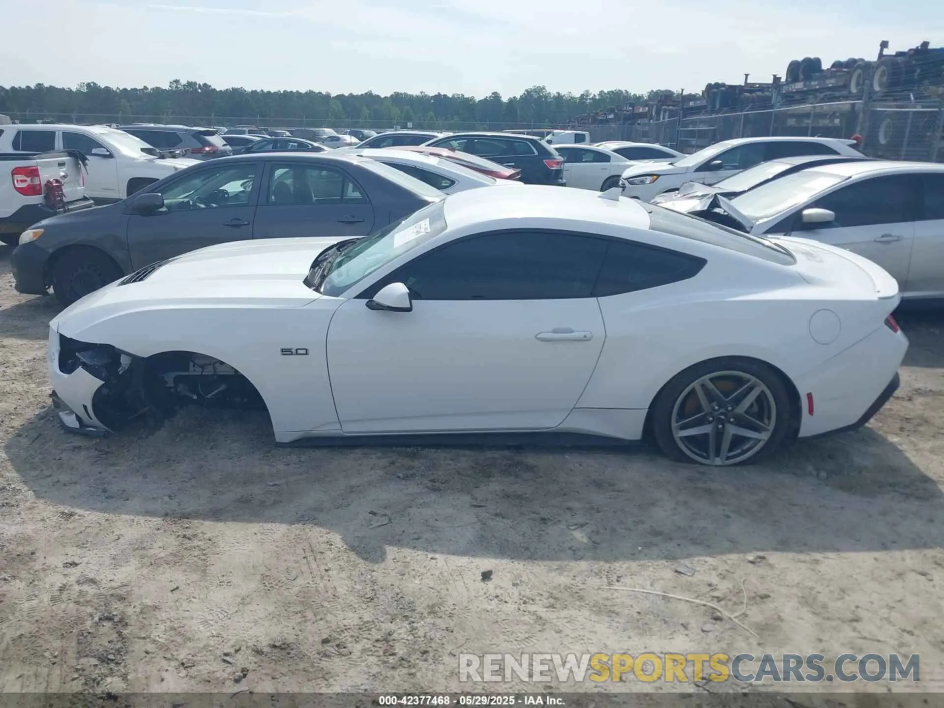14 Photograph of a damaged car 1FA6P8CF9R5422228 FORD MUSTANG 2024