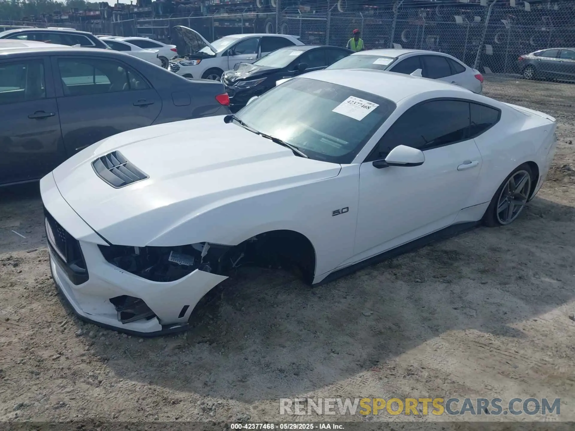 2 Photograph of a damaged car 1FA6P8CF9R5422228 FORD MUSTANG 2024