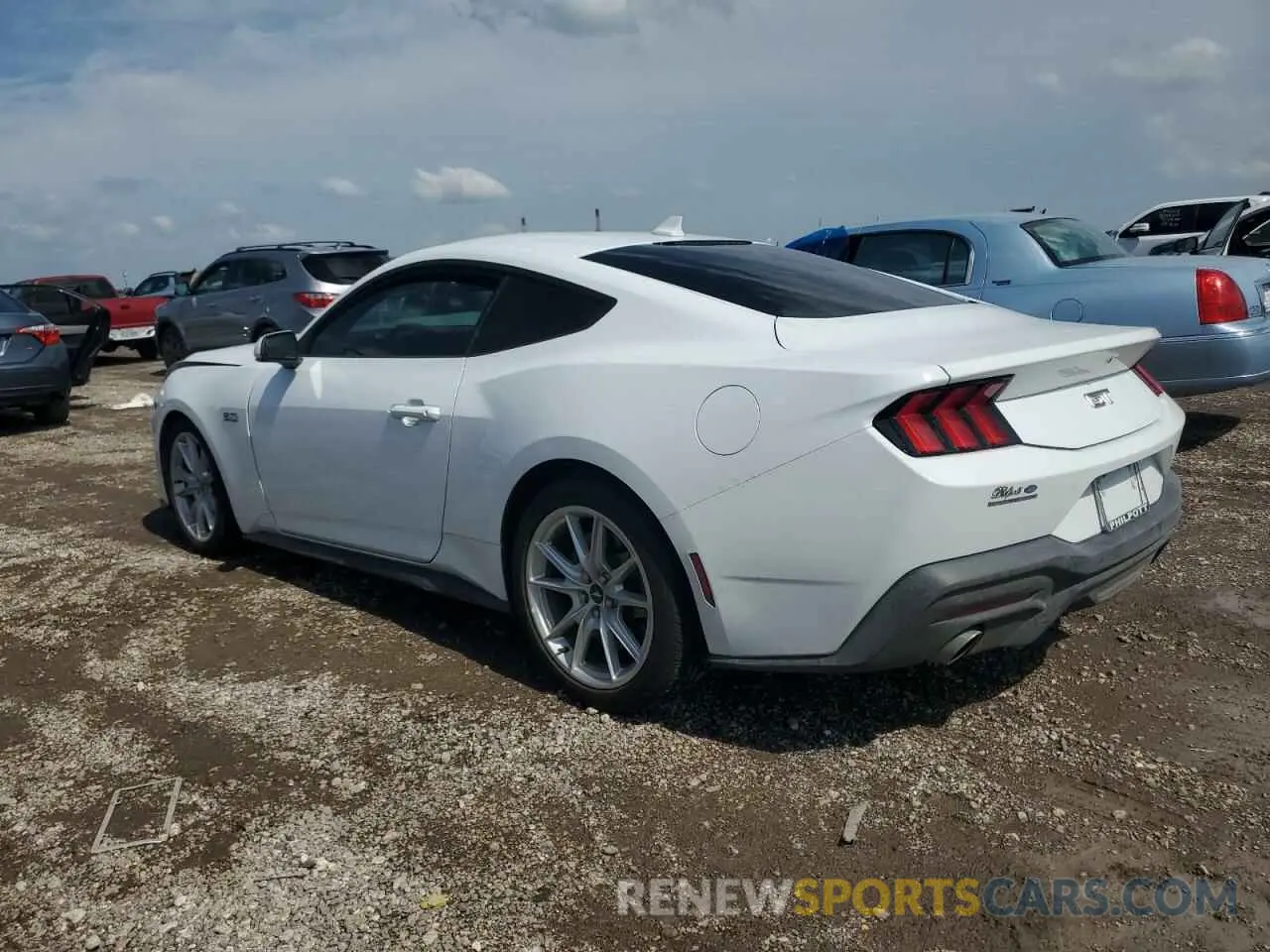 2 Photograph of a damaged car 1FA6P8CFXR5411111 FORD MUSTANG 2024