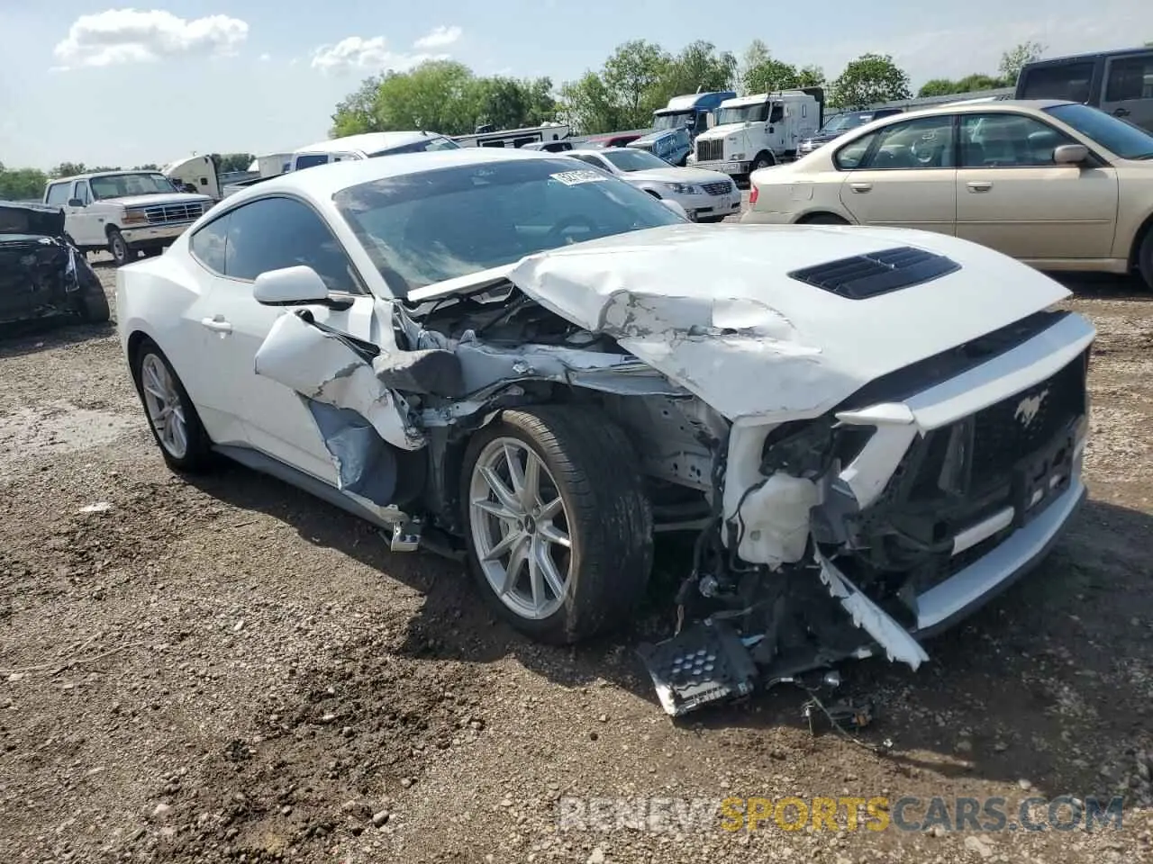 4 Photograph of a damaged car 1FA6P8CFXR5411111 FORD MUSTANG 2024