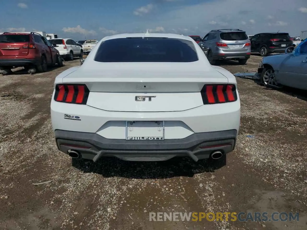 6 Photograph of a damaged car 1FA6P8CFXR5411111 FORD MUSTANG 2024