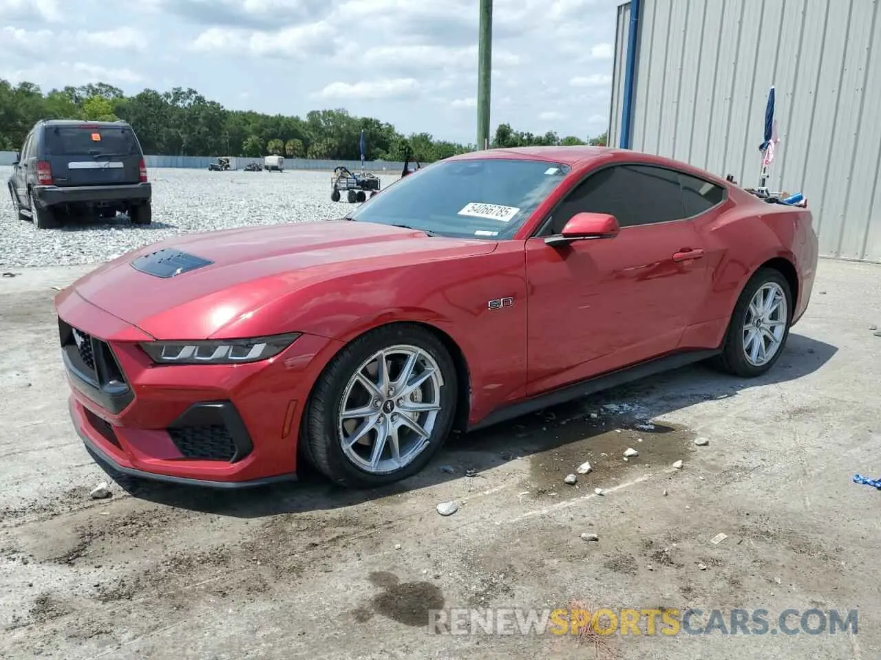 1 Photograph of a damaged car 1FA6P8CFXR5417720 FORD MUSTANG 2024