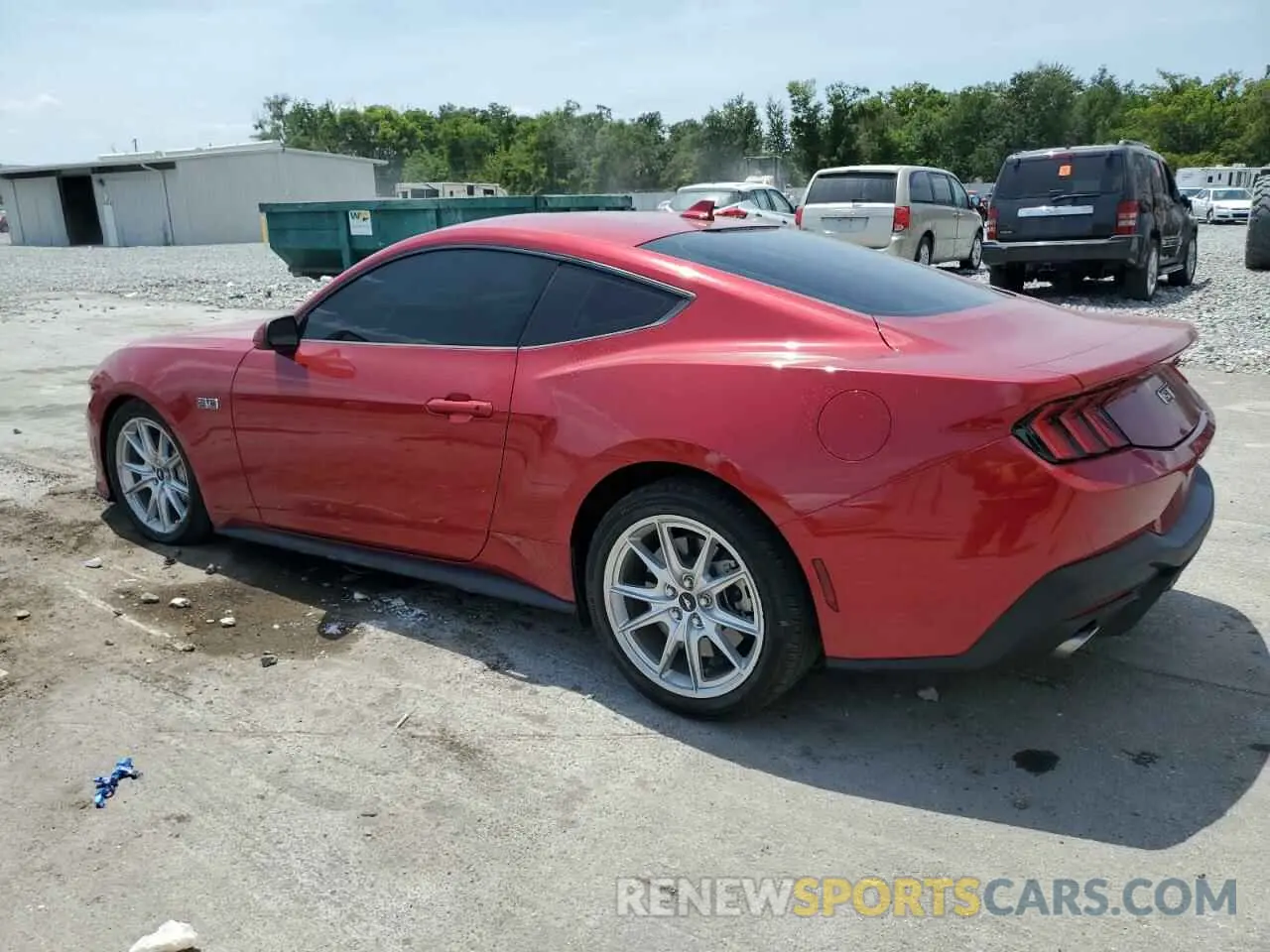 2 Photograph of a damaged car 1FA6P8CFXR5417720 FORD MUSTANG 2024