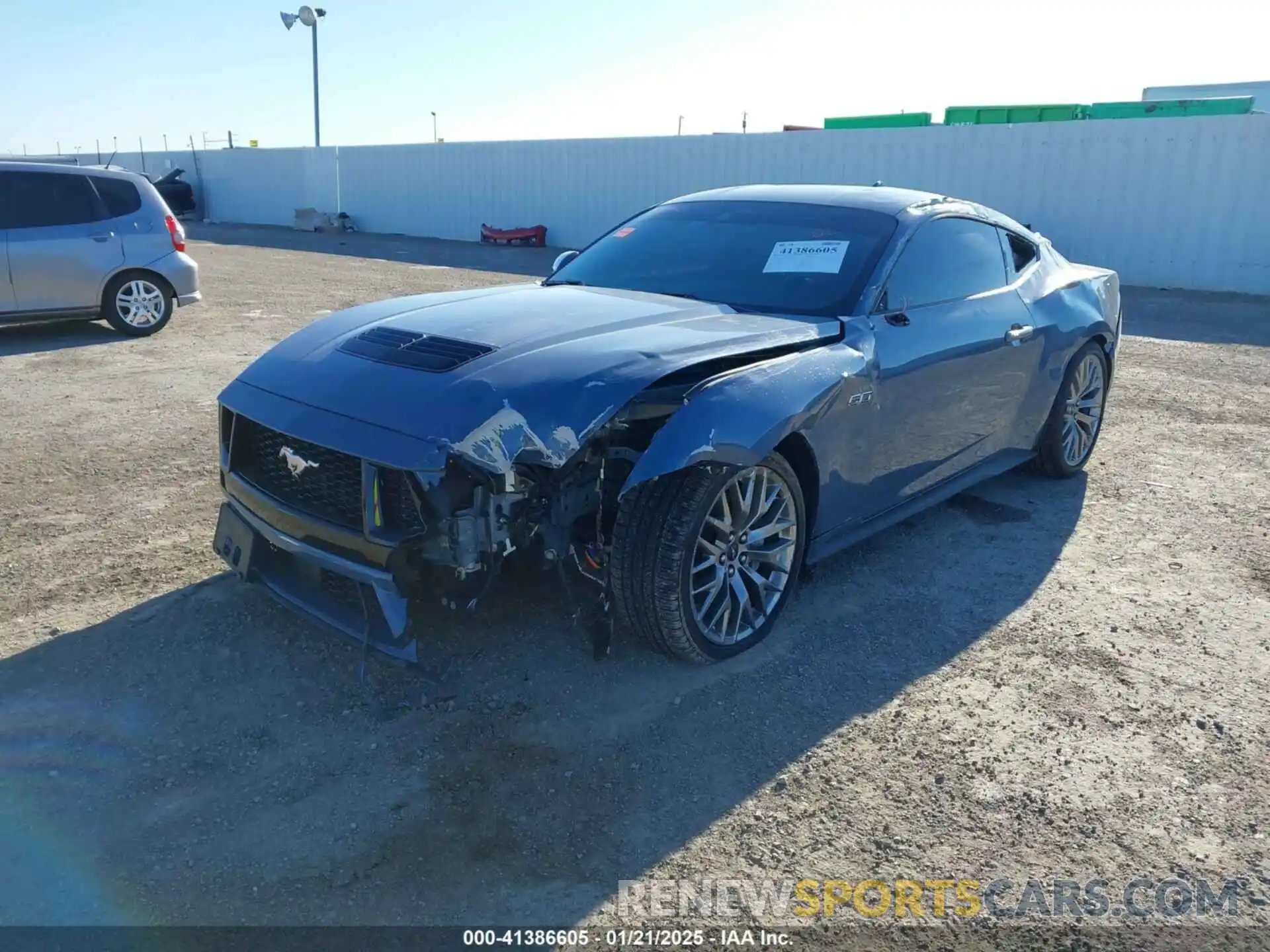 2 Photograph of a damaged car 1FA6P8CFXR5420147 FORD MUSTANG 2024